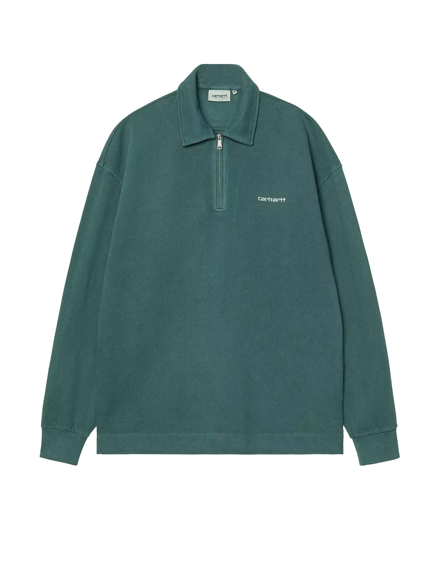 Carhartt Wip Sweatshirt PiqueScript Verde