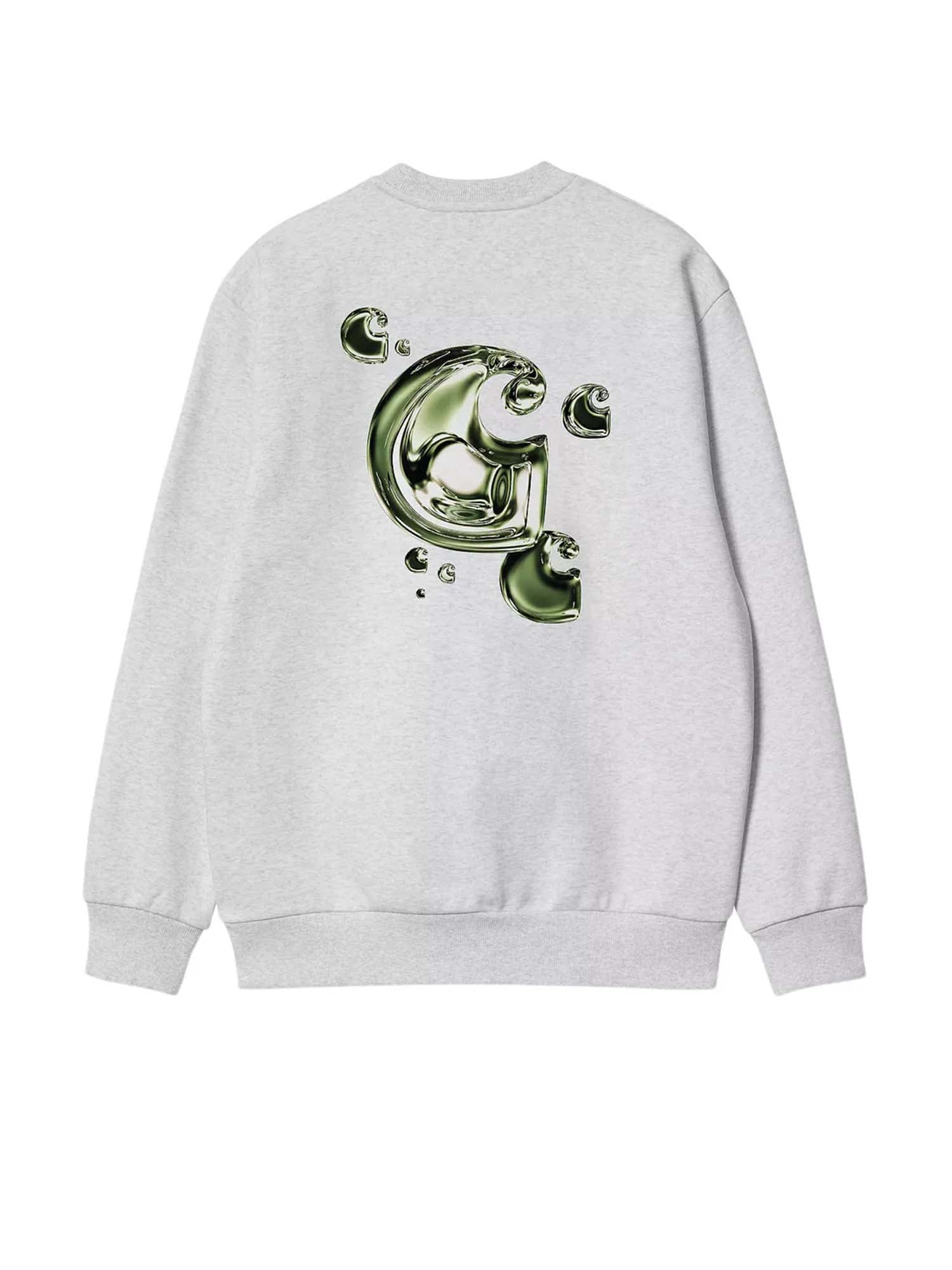 Carhartt Wip Solar Chrome Sweatshirt Grigio