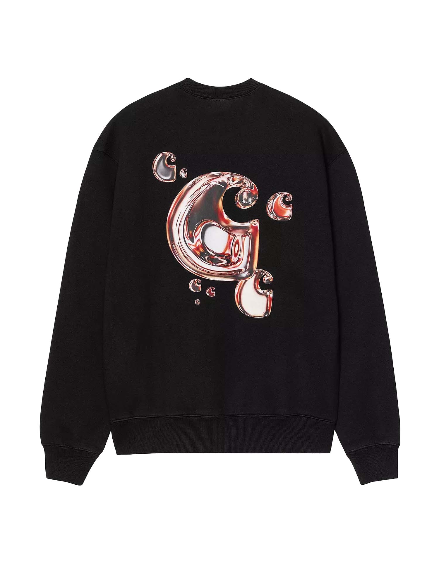 Carhartt Wip Solar Chrome Sweatshirt Nero