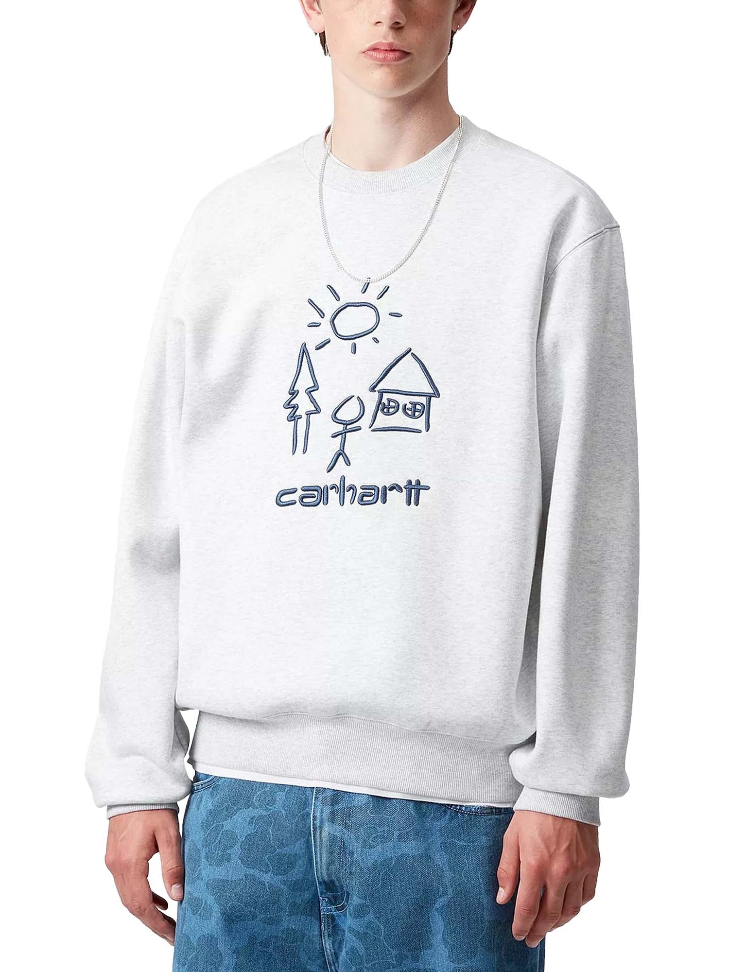Carhartt Wip Masterpiece Sweatshirt Grigio