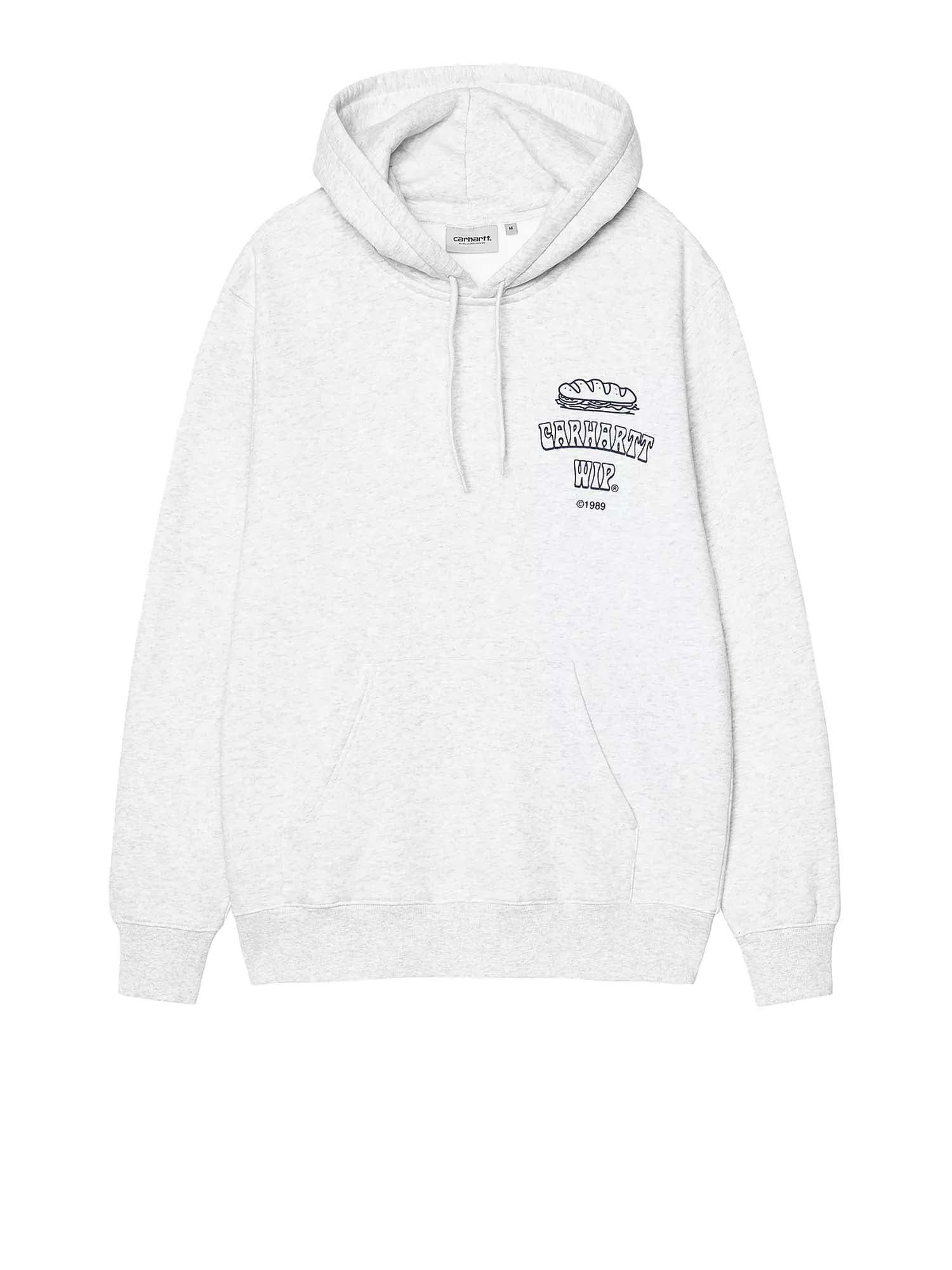 Carhartt Wip Hooded Sandwich Sweatshirt White