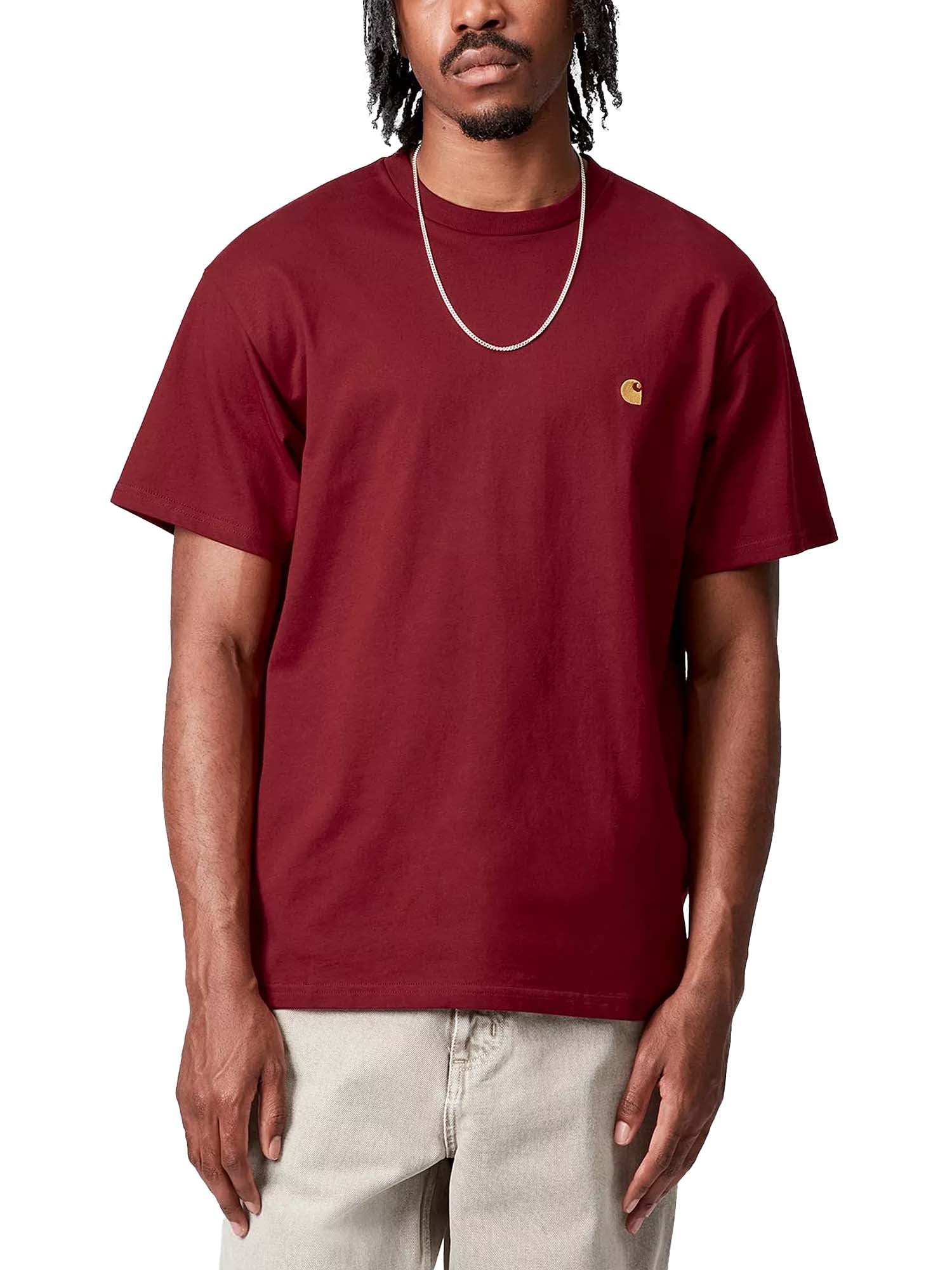 Carhartt Wip S/S Chase T-Shirt Rosso