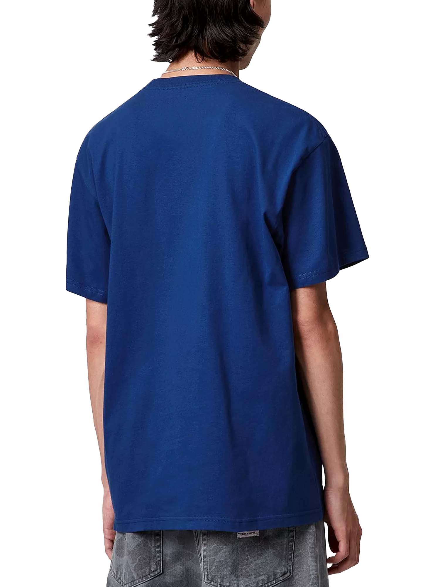 Carhartt Wip S/S Chase T-Shirt Blu