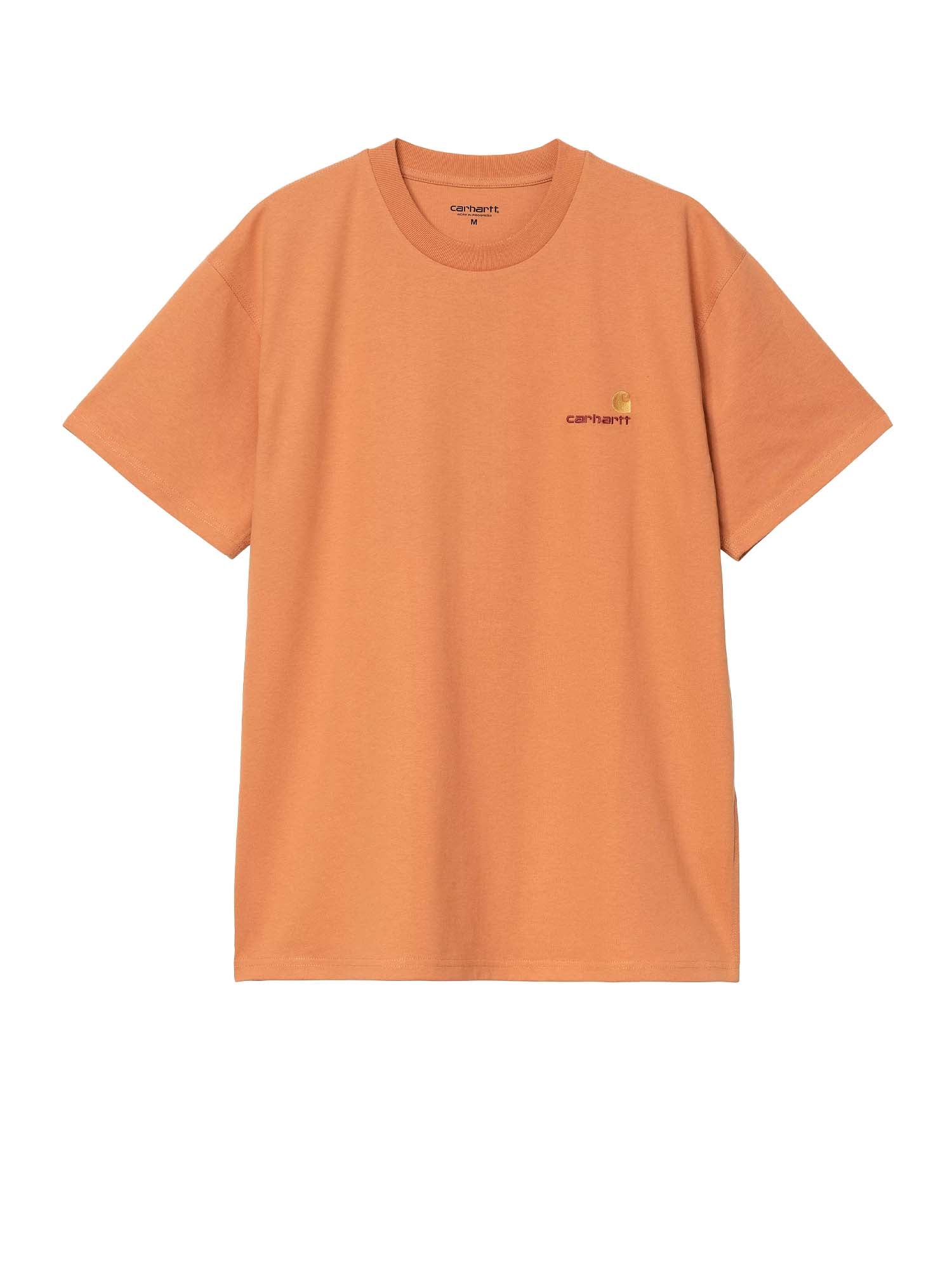 Carhartt Wip S/S American Script T-Shirt Arancione