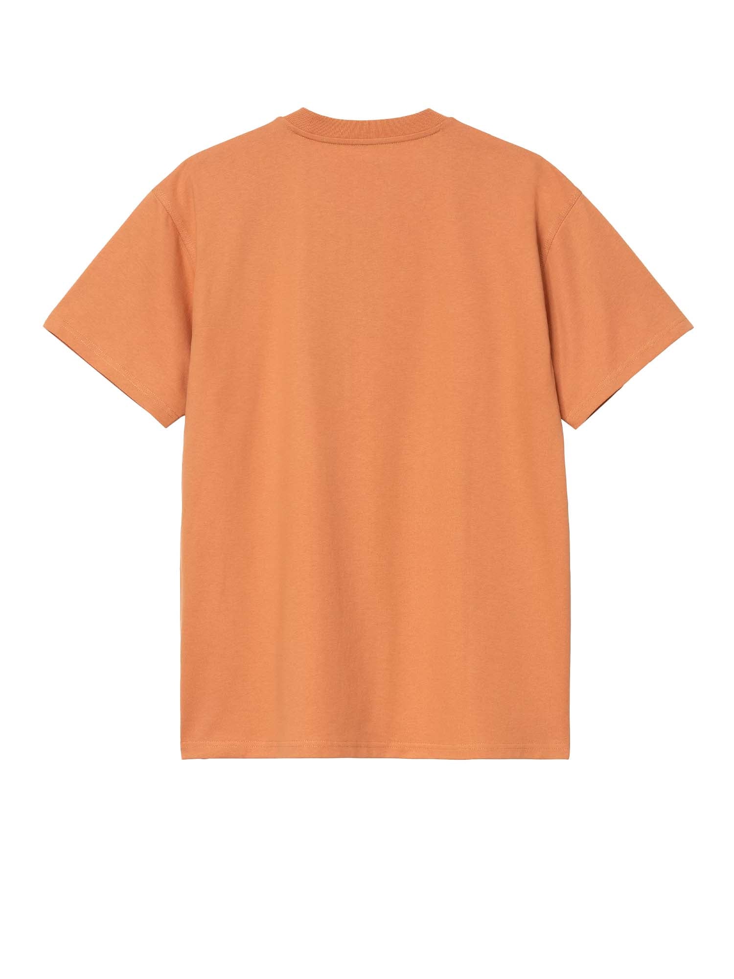Carhartt Wip S/S American Script T-Shirt Arancione