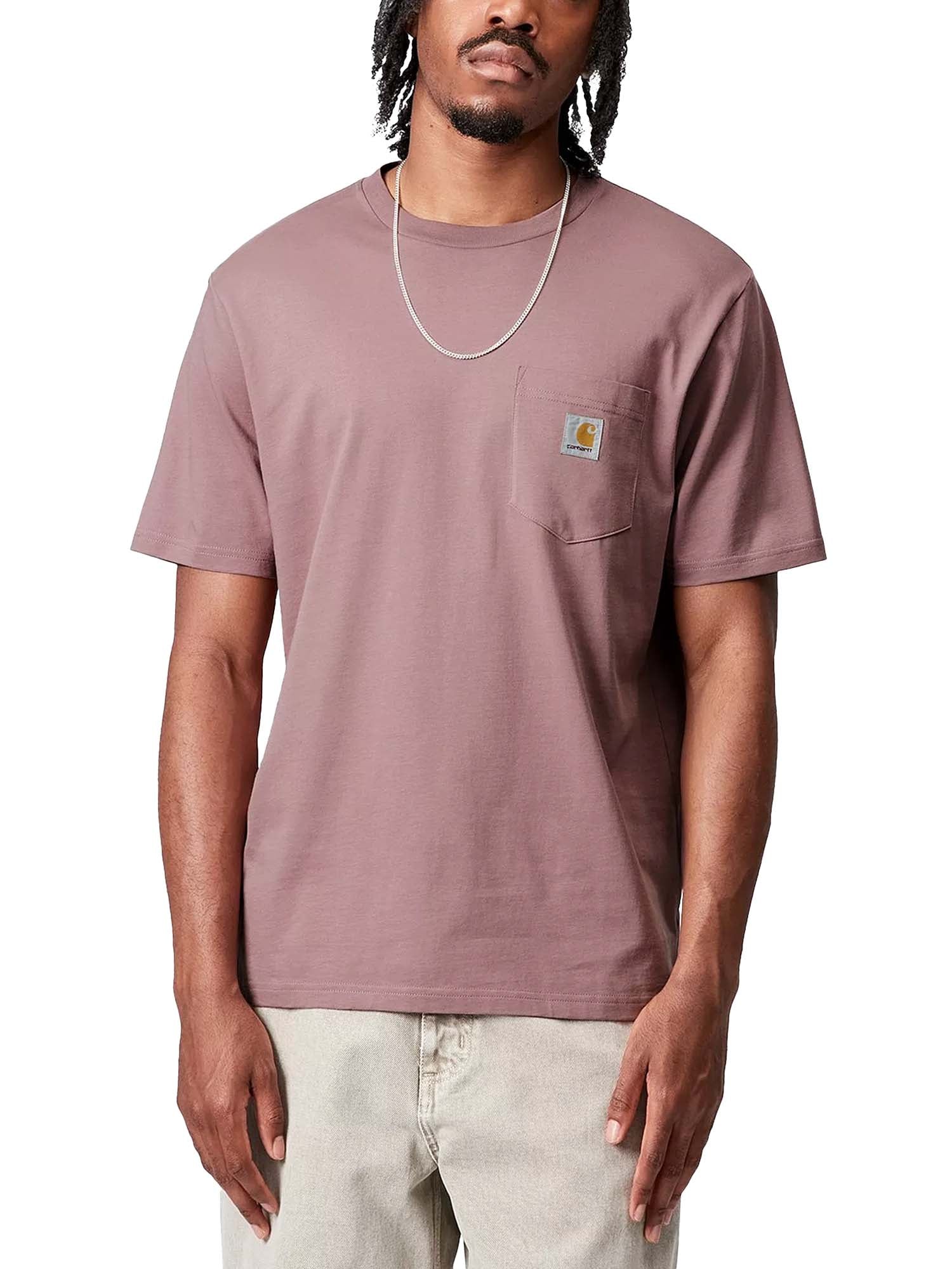 Carhartt Wip S/S Pocket T-Shirt Rosa