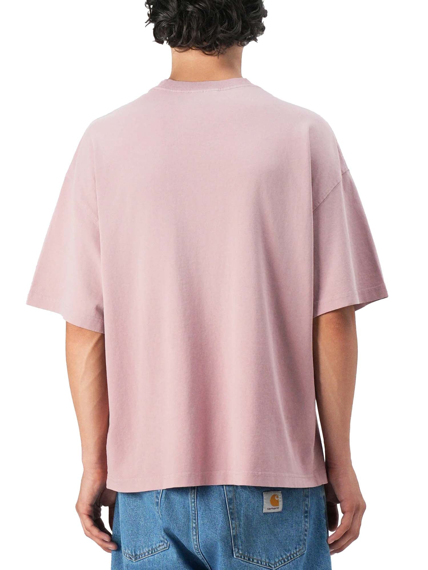 Carhartt Wip S/S Hudson Pocket T-Shirt Rosa