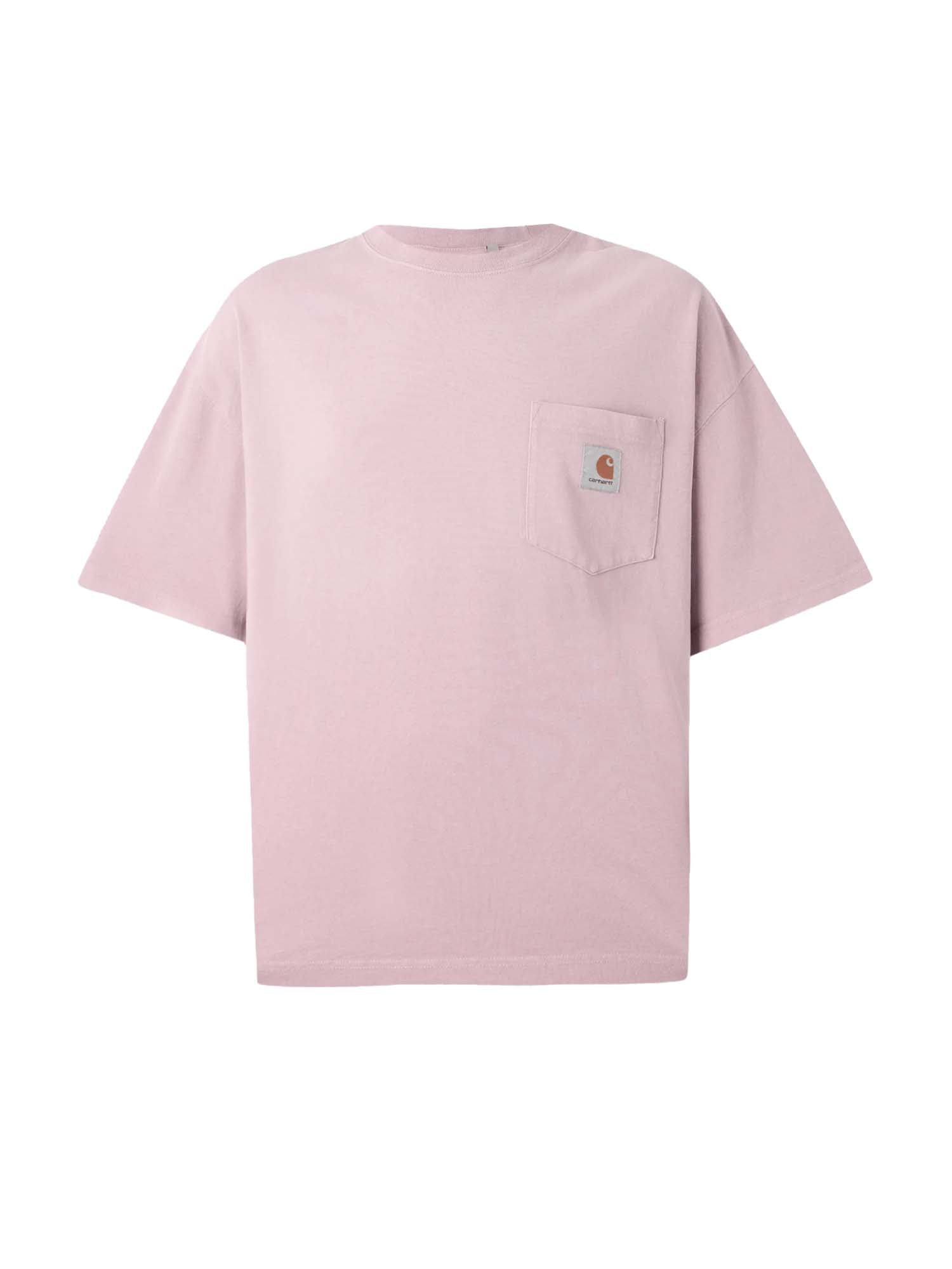 Carhartt Wip S/S Hudson Pocket T-Shirt Rosa