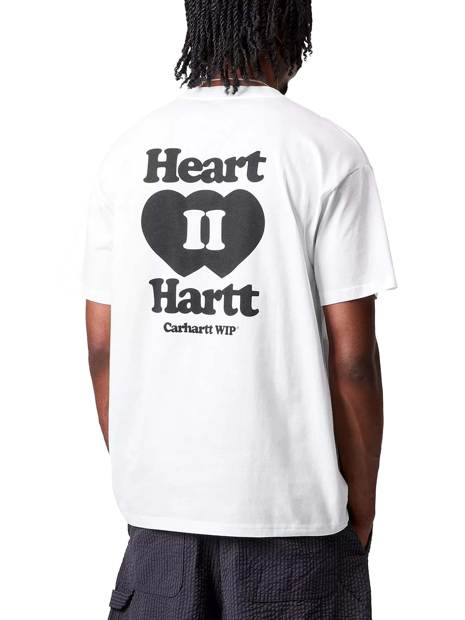HEARTFORM SS T-SHIRT White×Black S S/S Heart II Hartt T-Shirt - Carhartt WIP Singapore