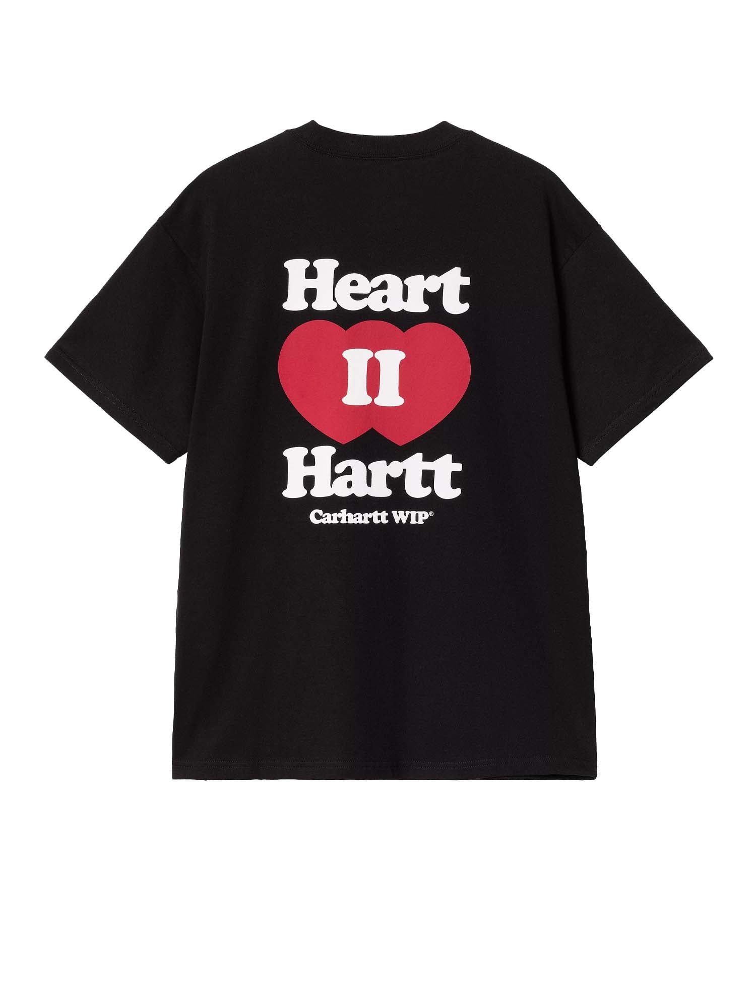Carhartt Wip S/S Heart II Hartt T-Shirt Nero