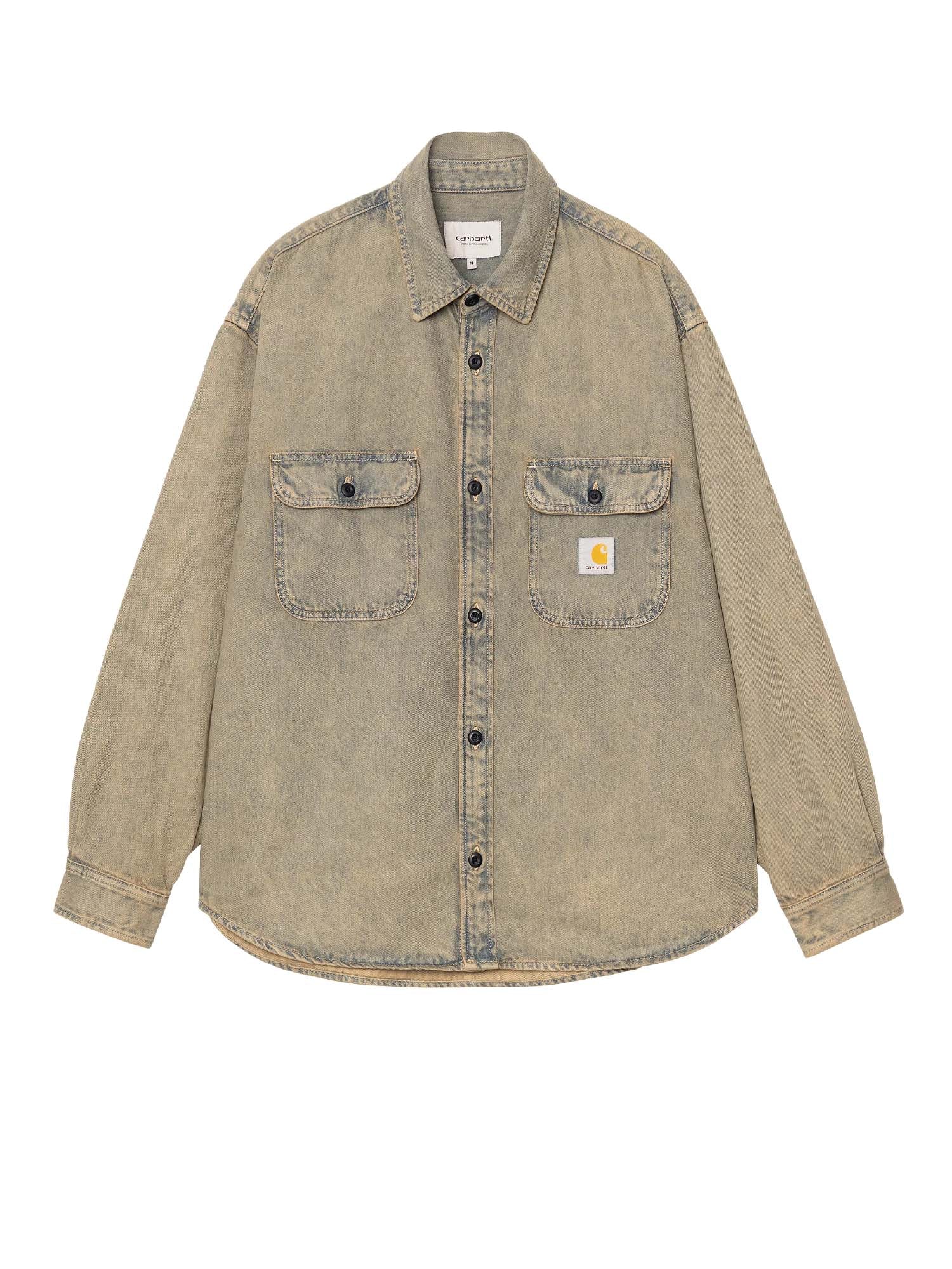 Carhartt Wip Tigan Shirt Jac Grigio