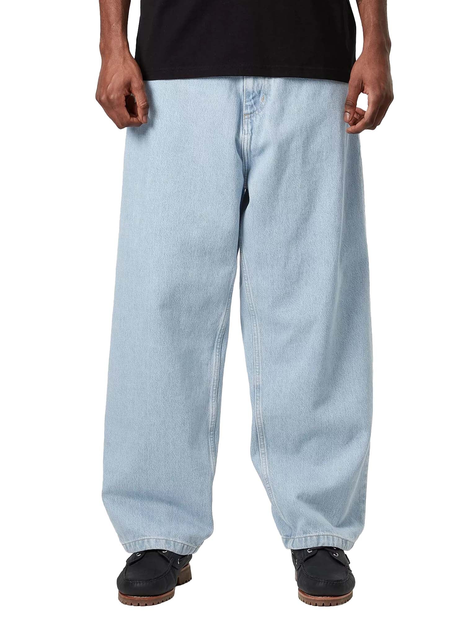Carhartt Wip Brandon Pant Azzurro