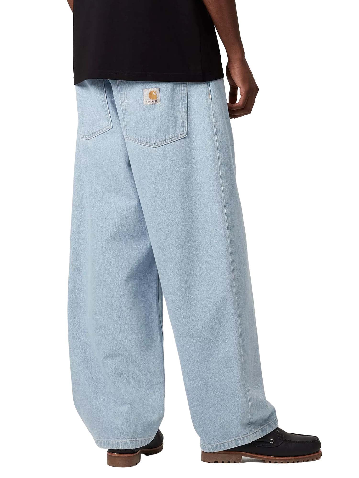 Carhartt Wip Brandon Pant Azzurro
