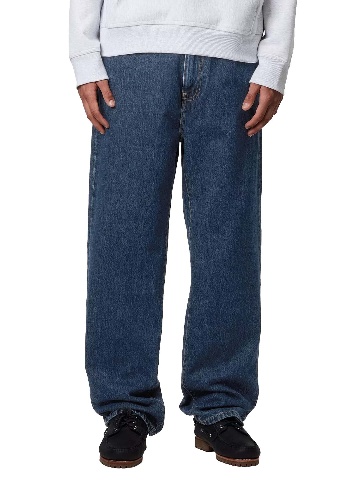 Carhartt Wip Aaron Pant Blu