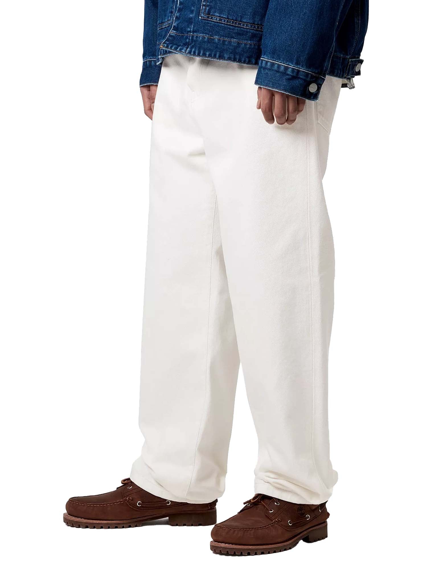 Carhartt Wip Aaron Pant Bianco