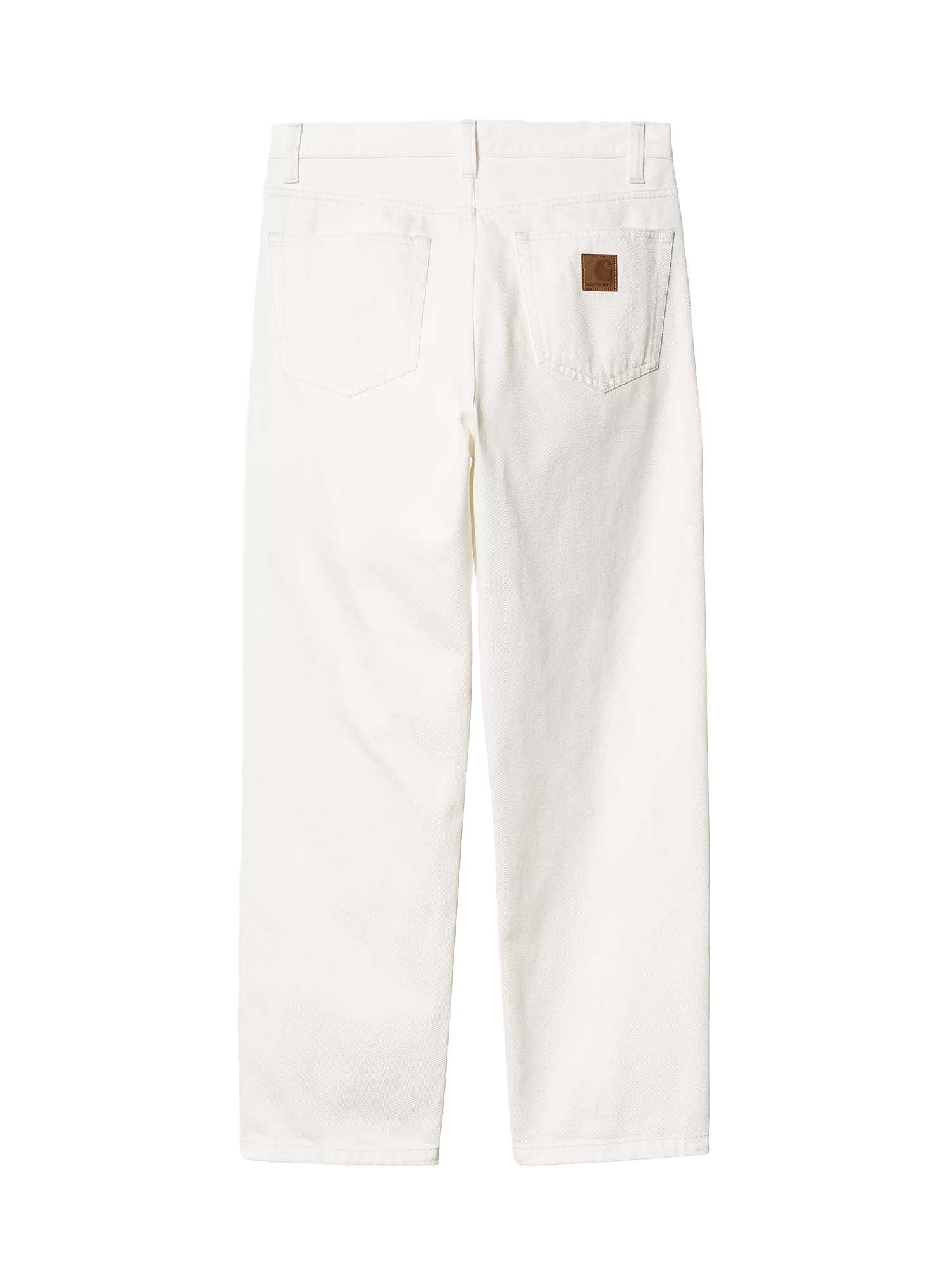 Carhartt Wip Aaron Pant Bianco