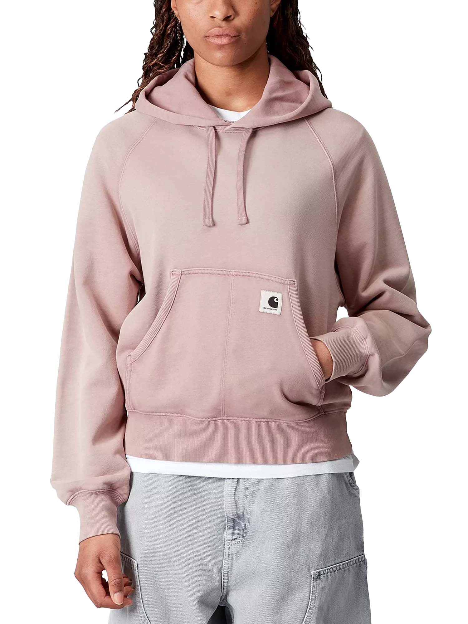 Carhartt Wip W’ Hooded Hudson Sweatshirt Rosa