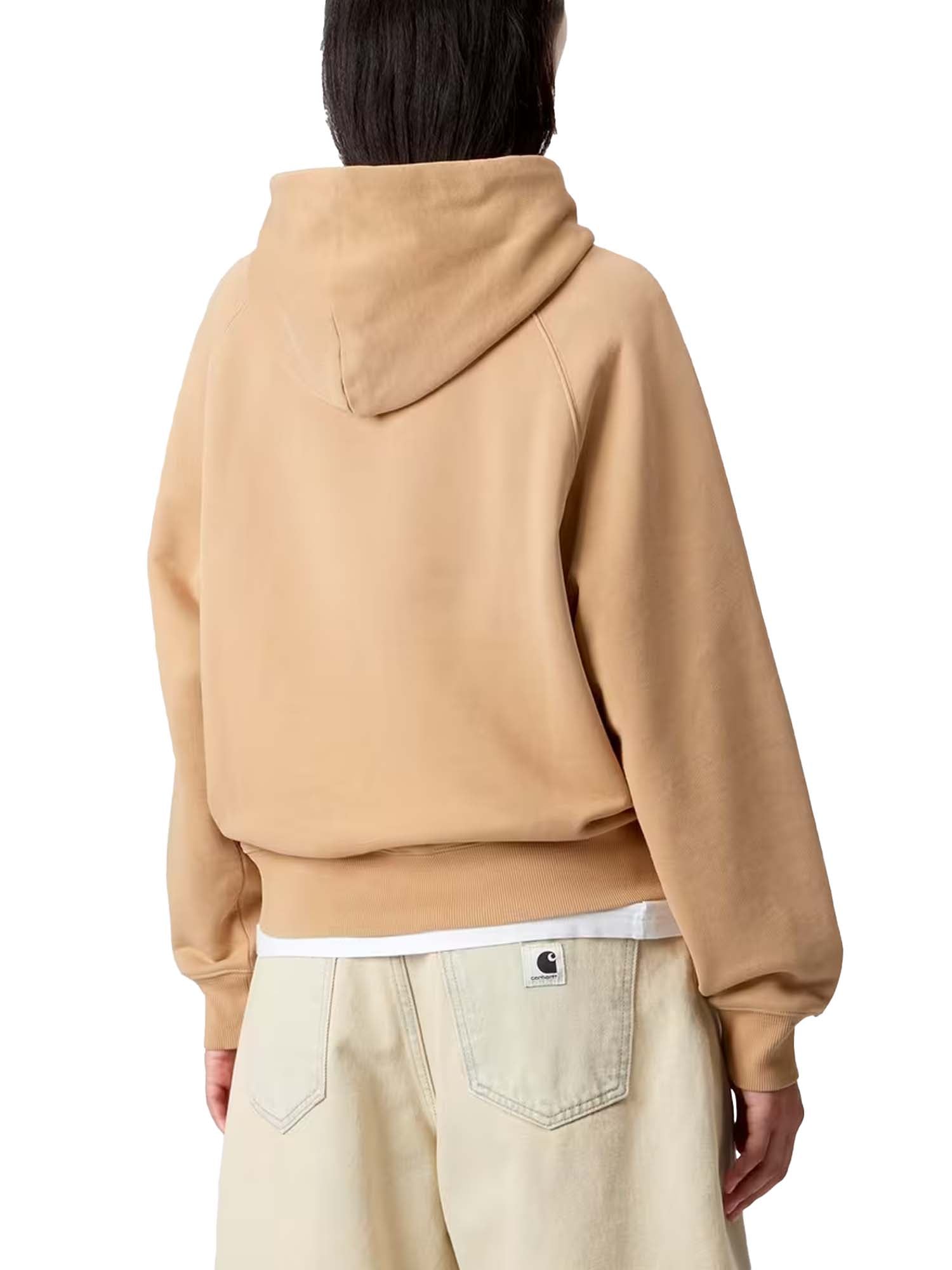 Carhartt Wip W’ Hooded Hudson Sweatshirt Beige