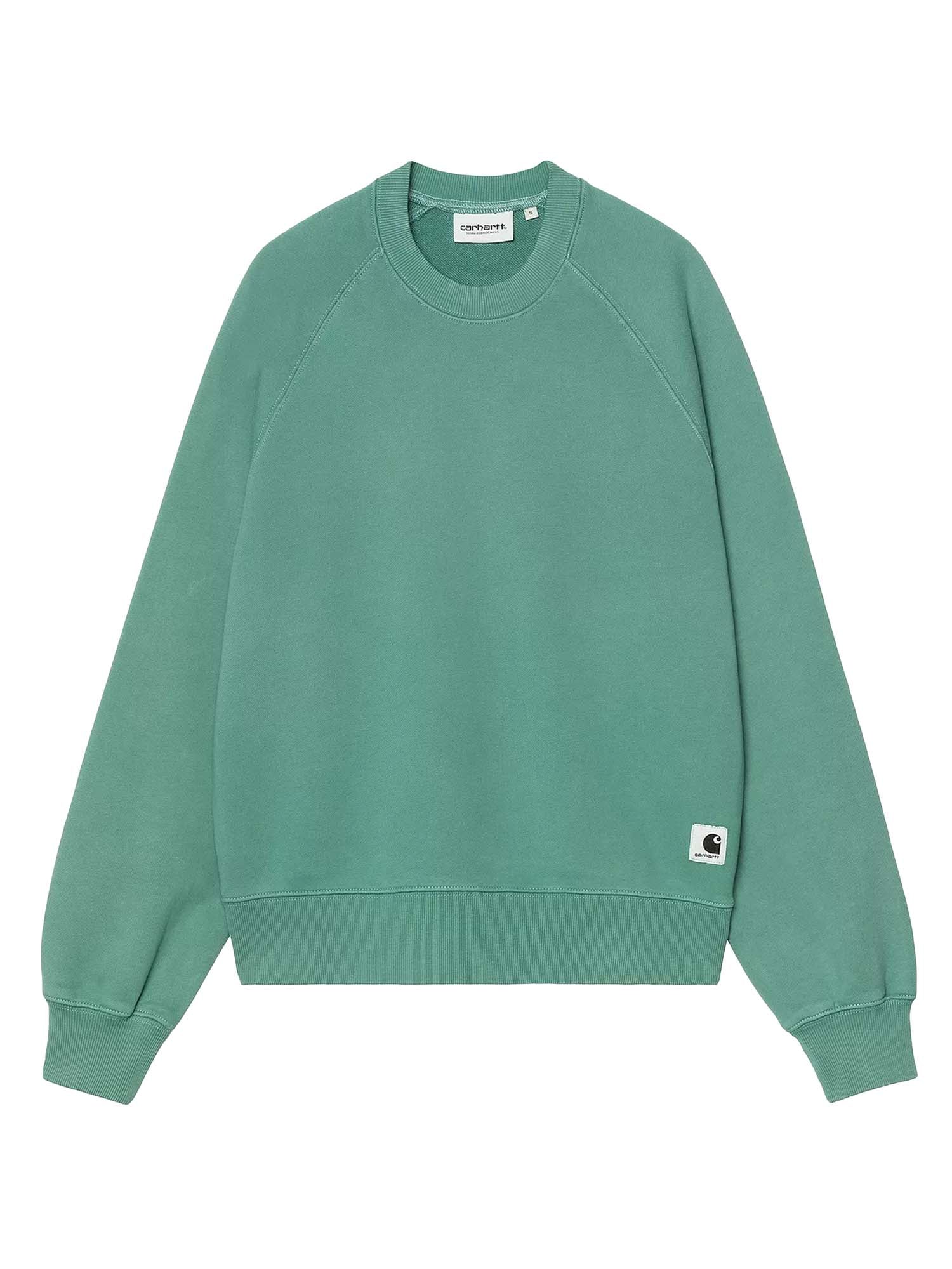 Carhartt Wip W’ Hudson Sweatshirt Verde