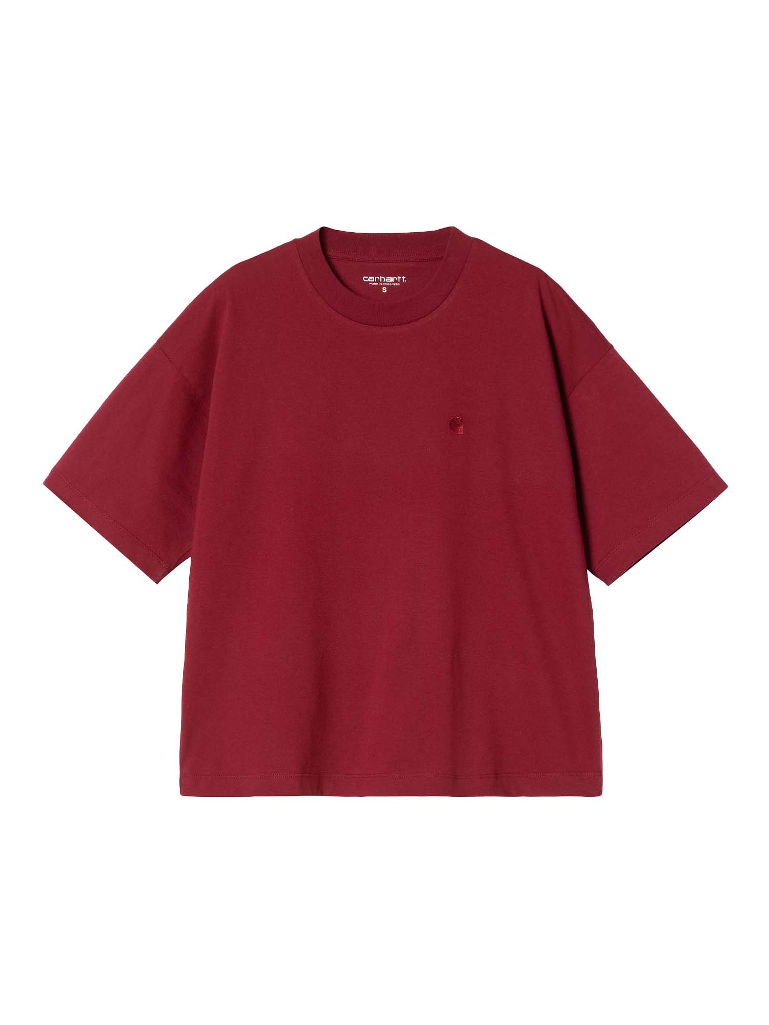 Carhartt Wip W' S/S Chester T-Shirt Rosso