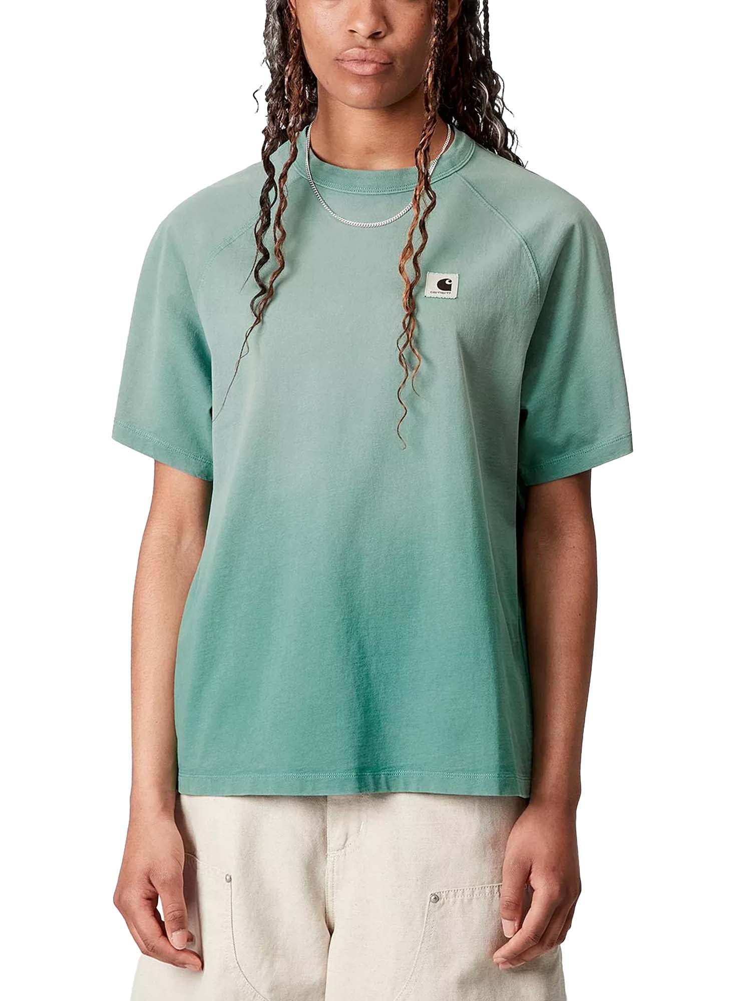 Carhartt Wip W' S/S Hudson T-Shirt Verde