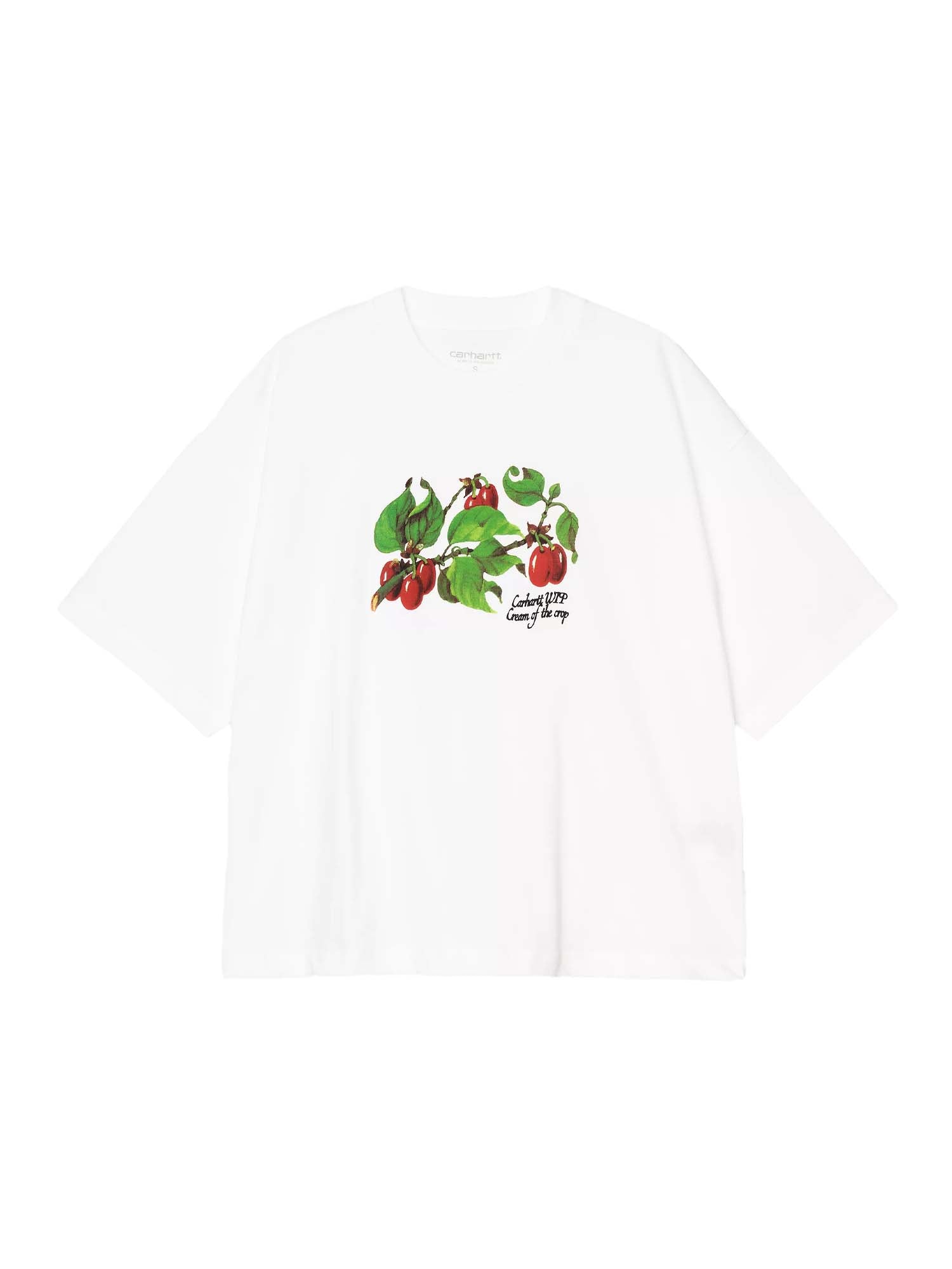 Carhartt Wip W' S/S Cream Of The Crop T-Shirt Bianco