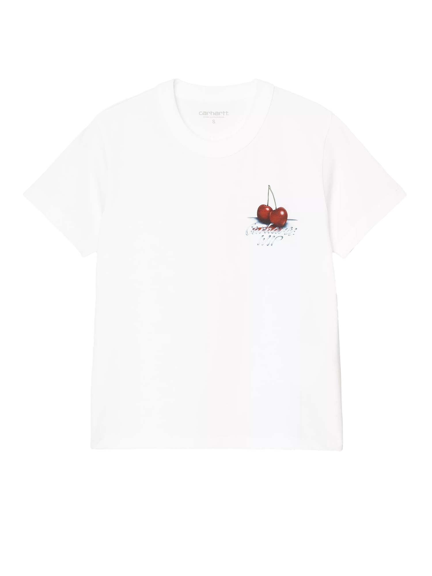 Carhartt Wip W' S/S Jake Garcia T-Shirt Bianco