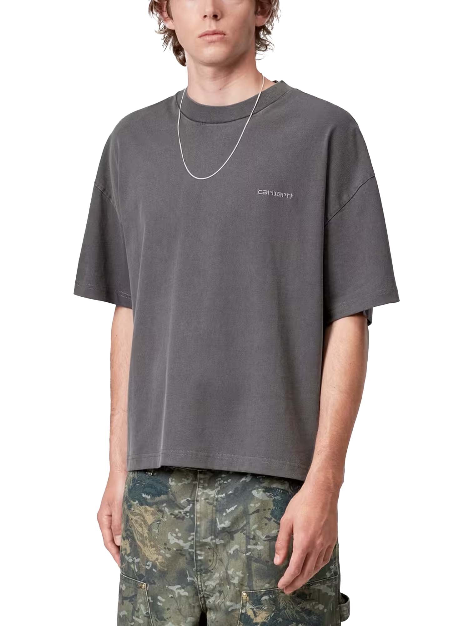 Carhartt Wip S/S Benton T-Shirt Grigio