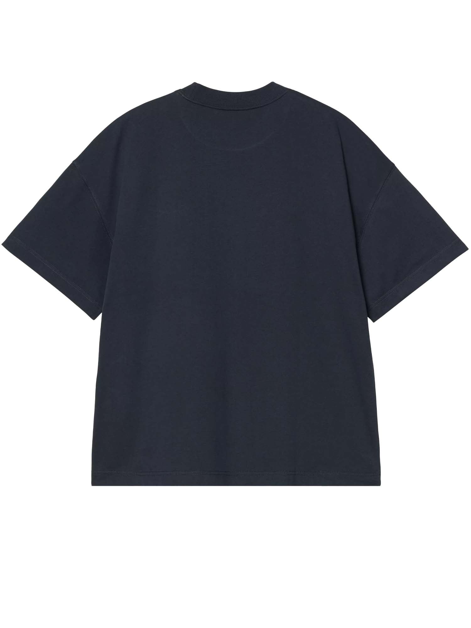 Carhartt Wip S/S Signature Script T-Shirt Blu