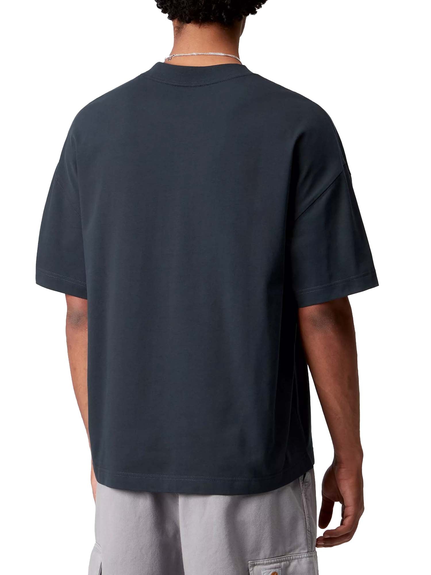 Carhartt Wip S/S Signature Script T-Shirt Blu