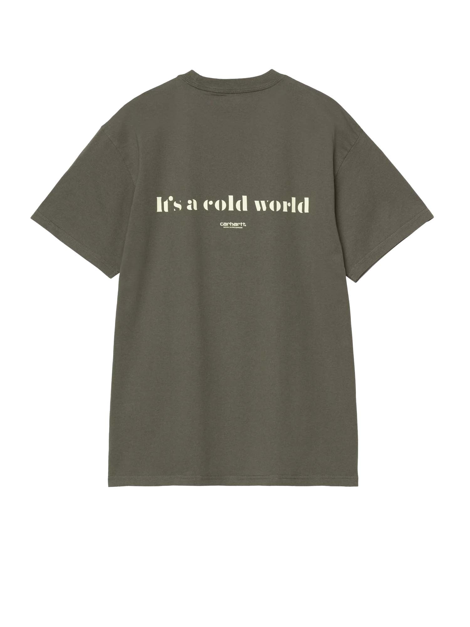 Carhartt Wip S/S Cold World T-Shirt Verde