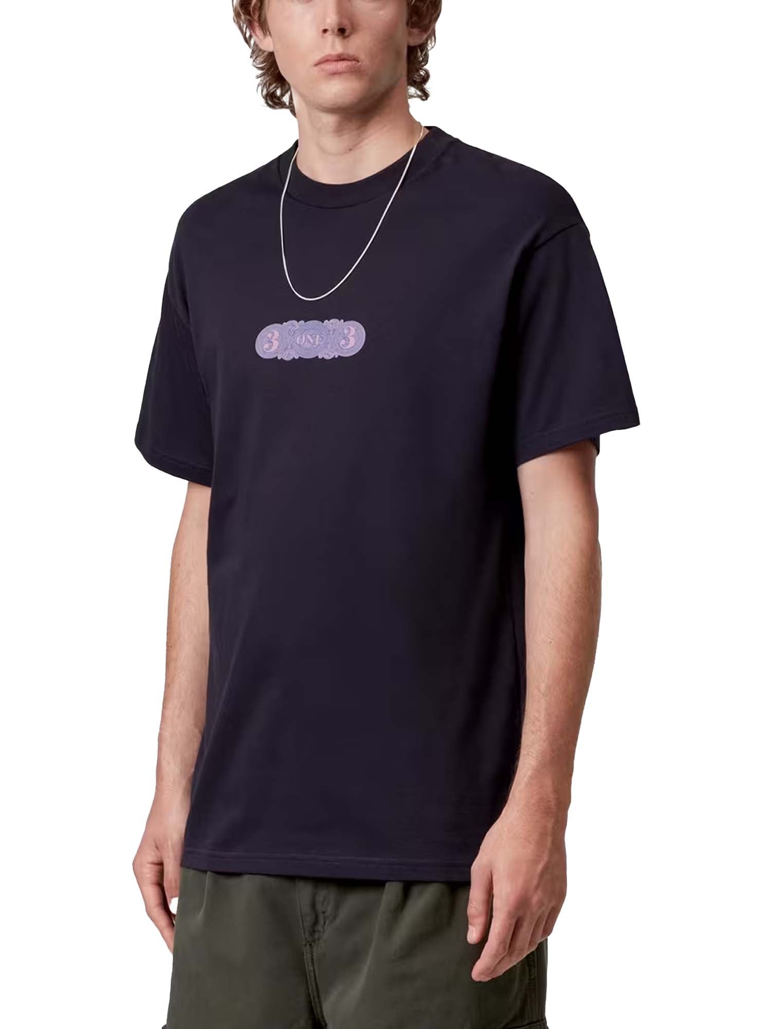 Carhartt Wip S/S 3 One 3 T-Shirt Blu