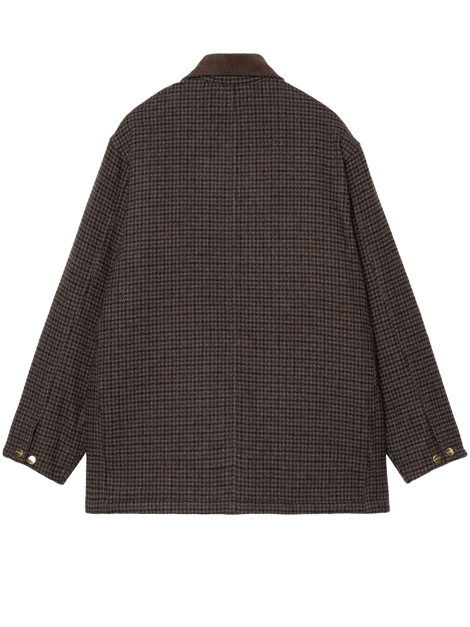 Carhartt Wip Lowis Chore Coat Marrone