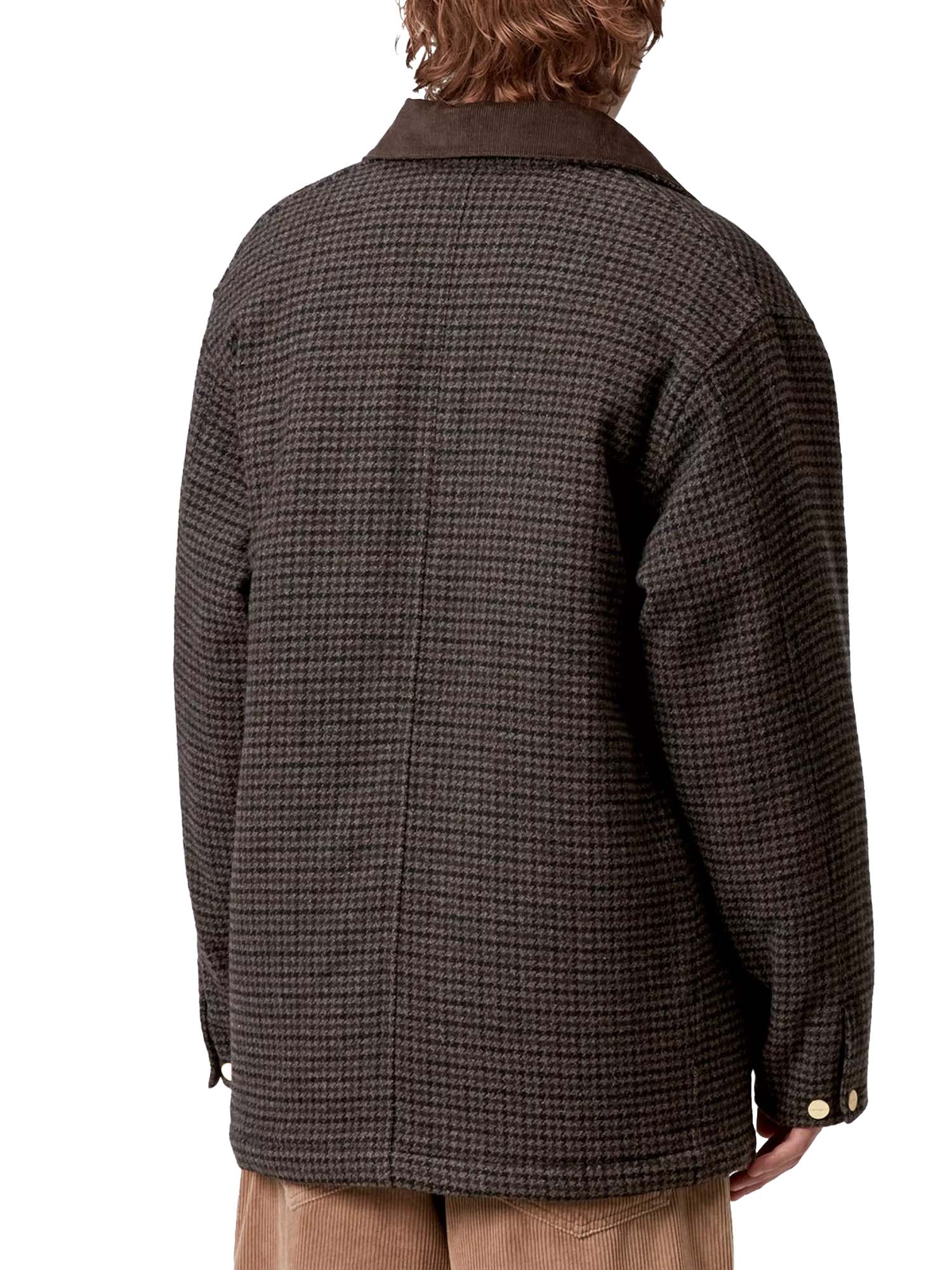 Carhartt Wip Lowis Chore Coat Marrone