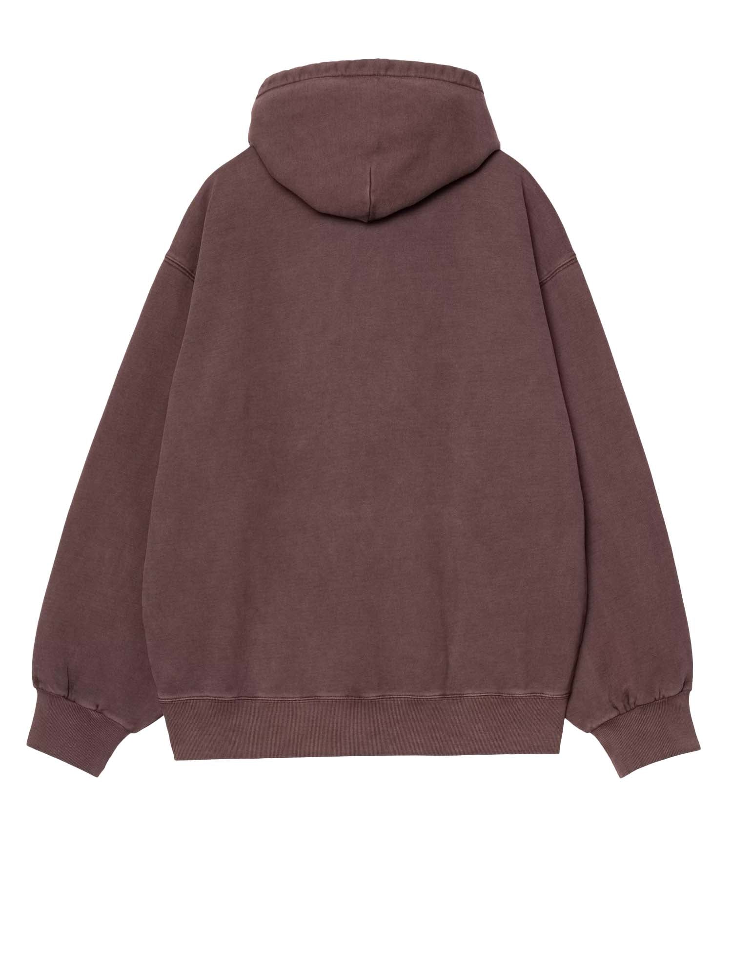 Carhartt Wip Hooded Vista Sweatshirt Marrone