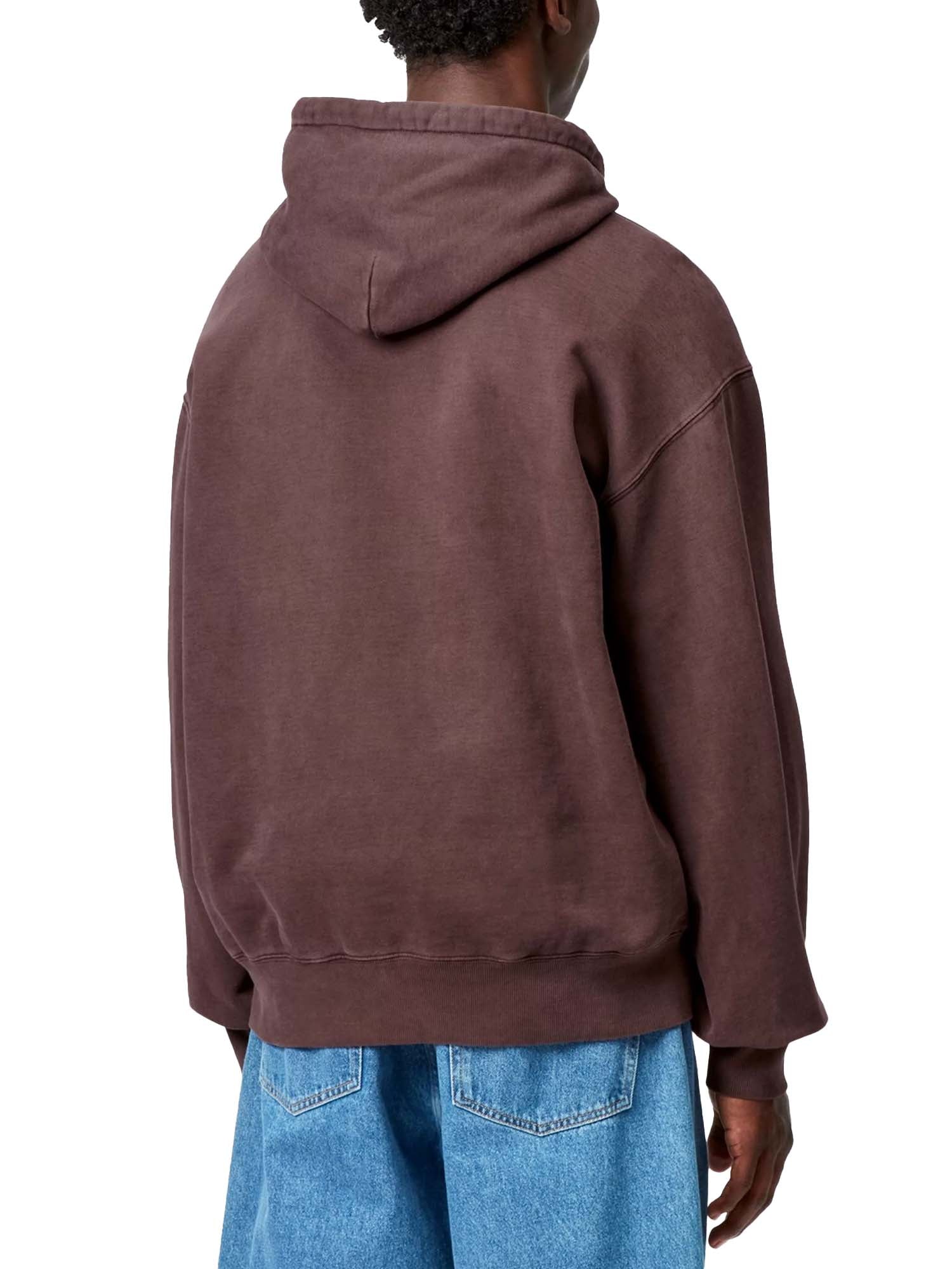 Carhartt Wip Hooded Vista Sweatshirt Marrone