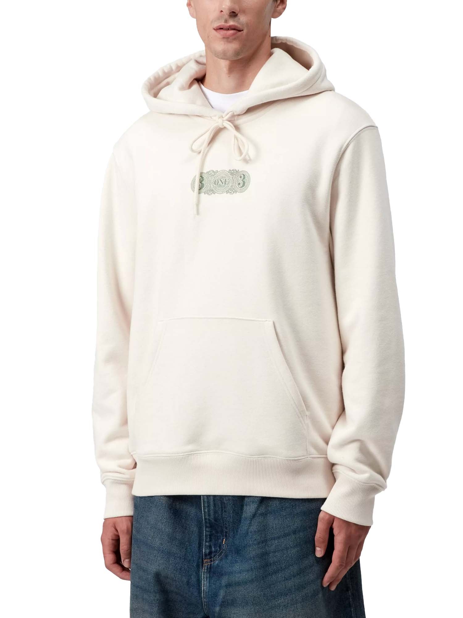 Carhartt Wip Hooded 3 One 3 Sweatshirt Bianco