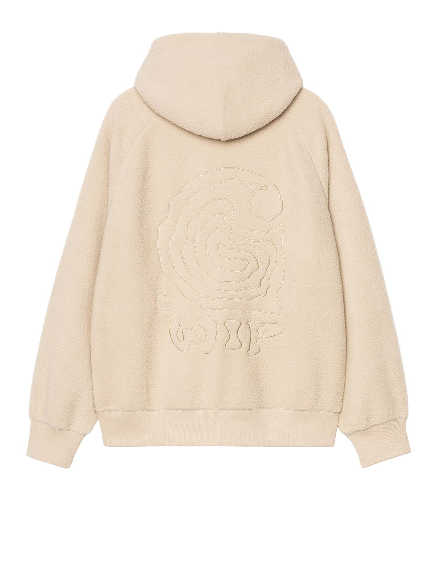 Carhartt Wip Hooded Helix Sweatshirt Beige