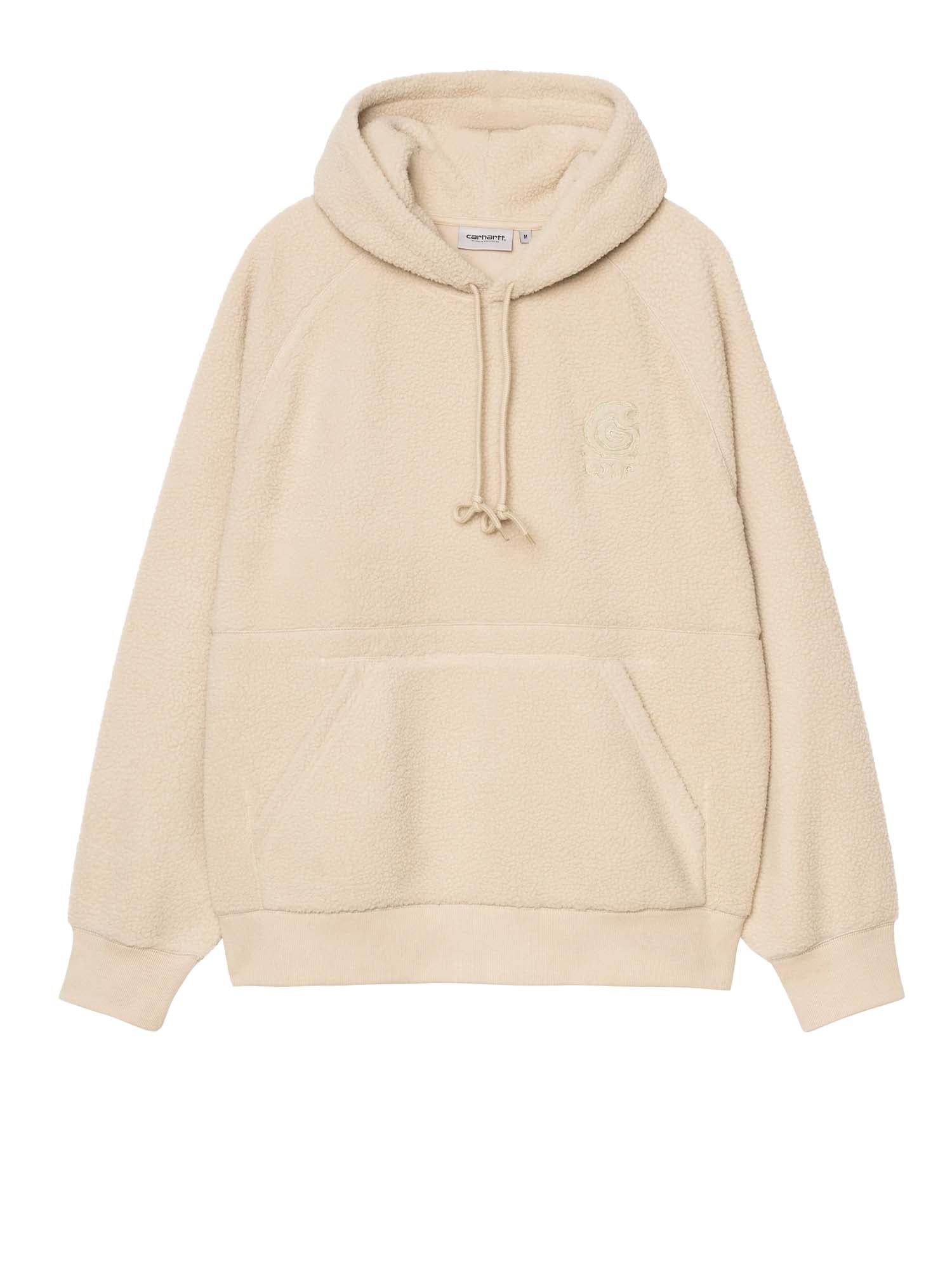 Carhartt Wip Hooded Helix Sweatshirt Beige
