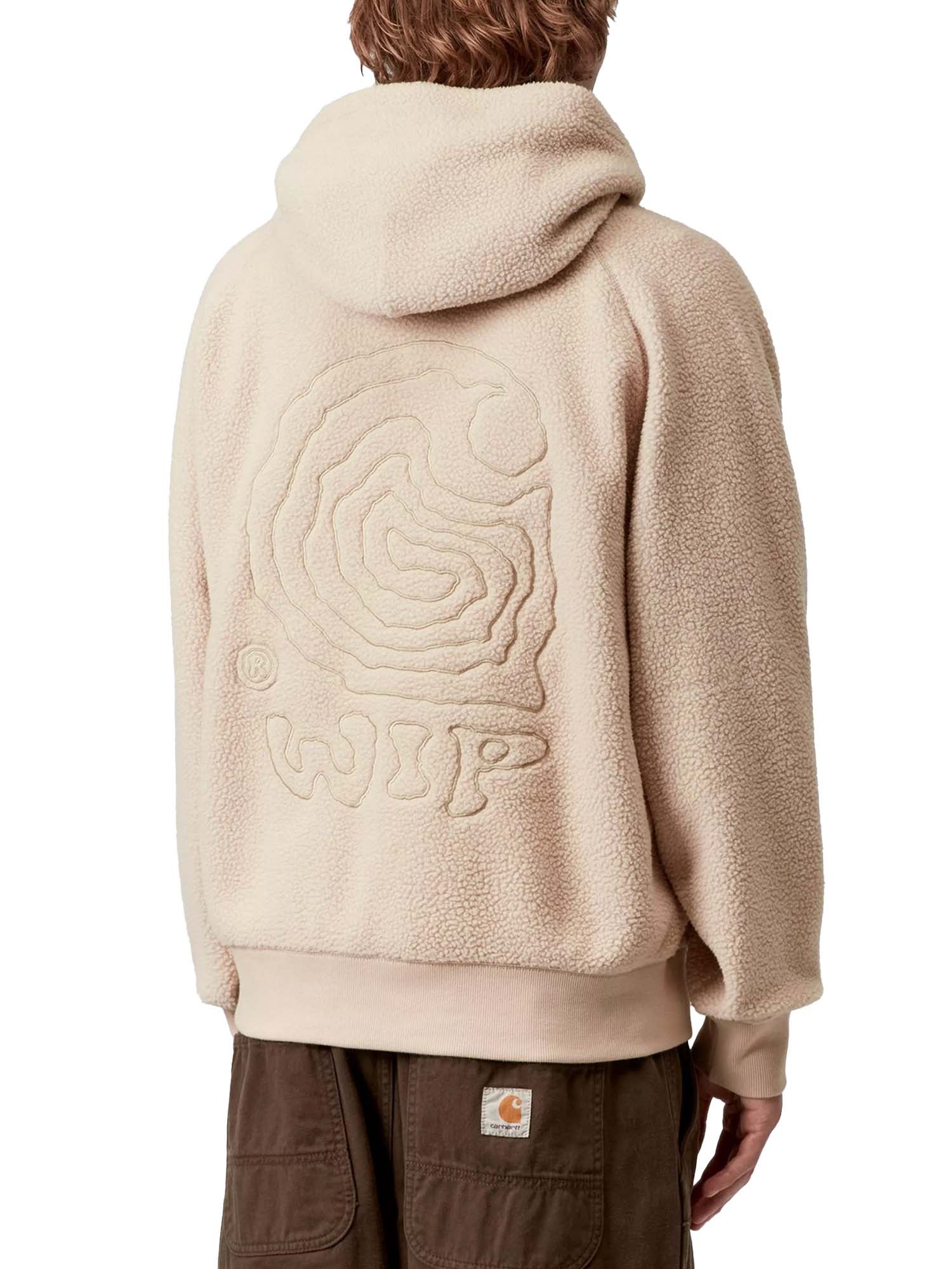 Carhartt Wip Hooded Helix Sweatshirt Beige