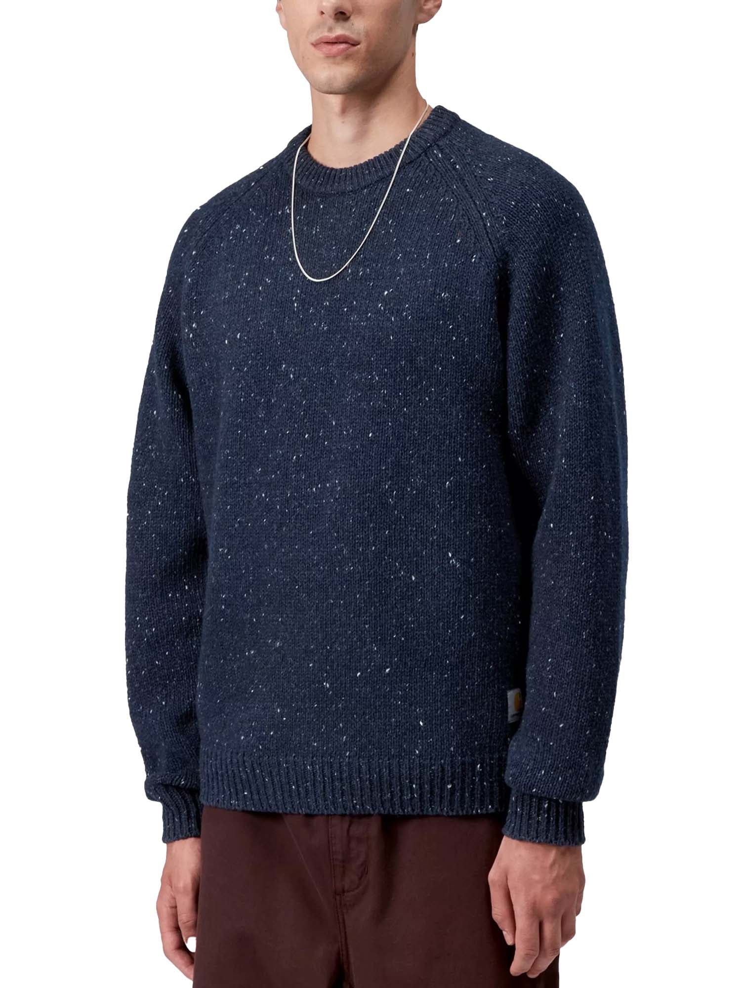 Carhartt Wip Anglistic Sweater Blu