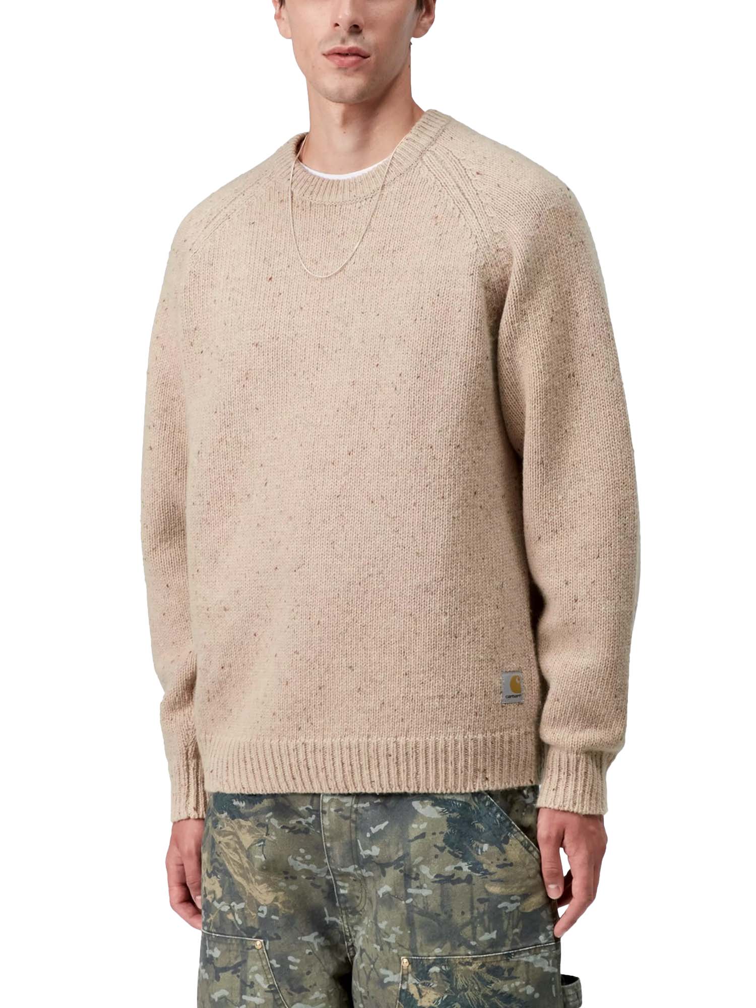 Carhartt Wip Anglistic Sweater Beige