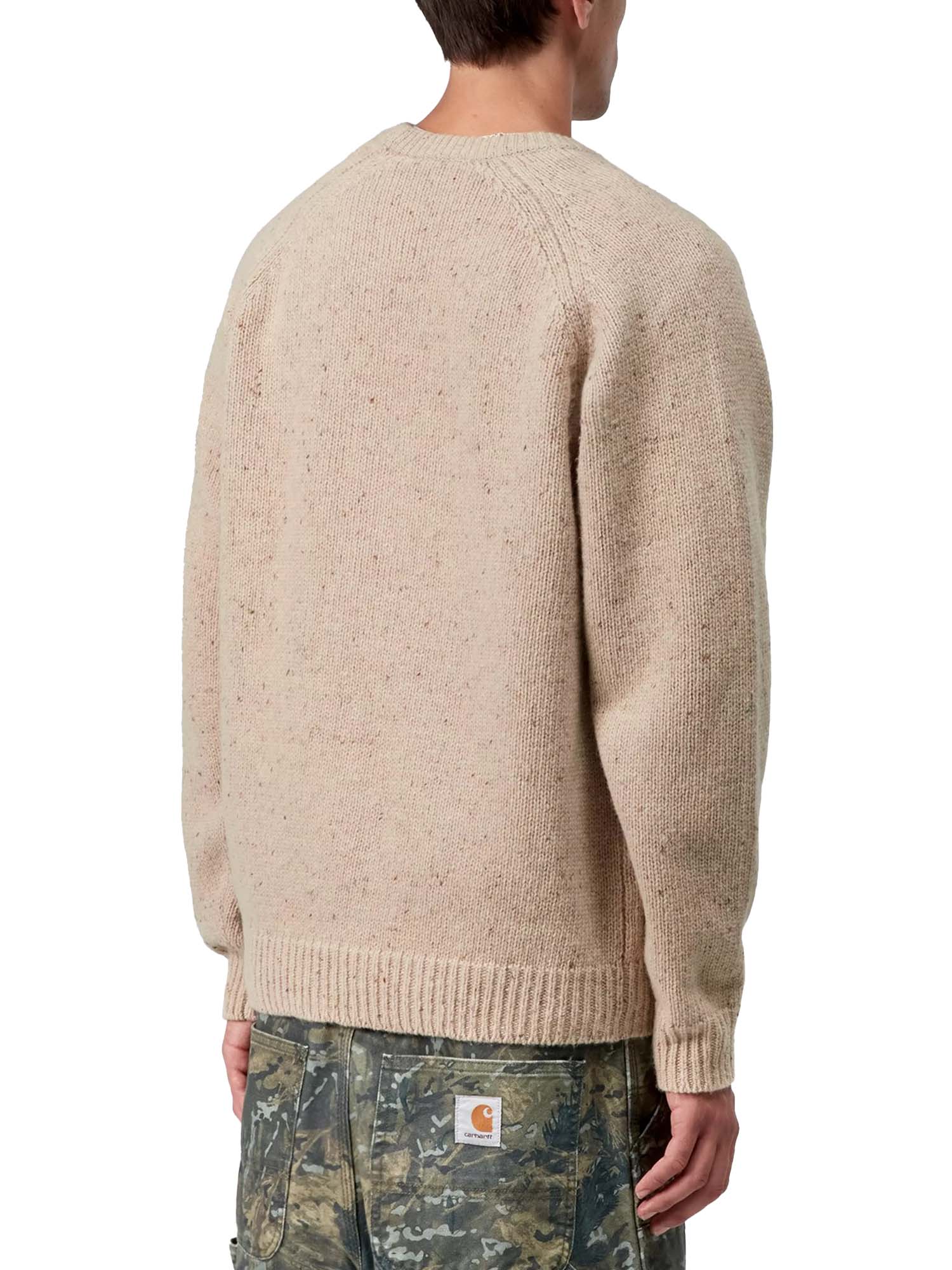 Carhartt Wip Anglistic Sweater Beige