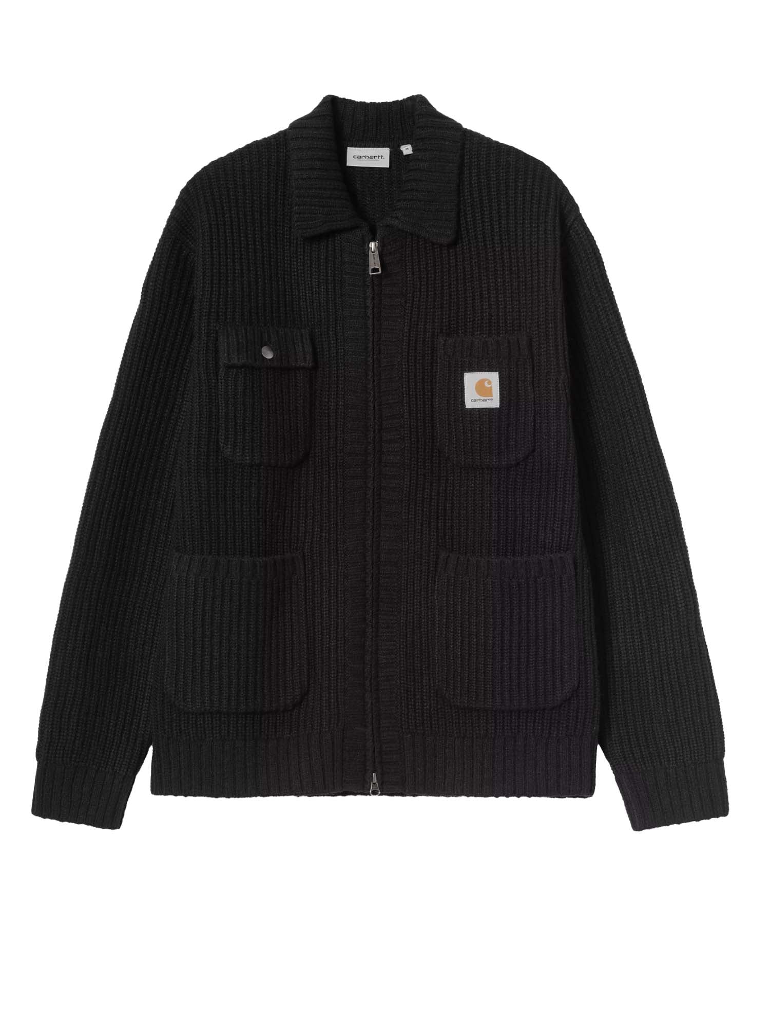 Carhartt Wip Chore Knit Jacket Nero