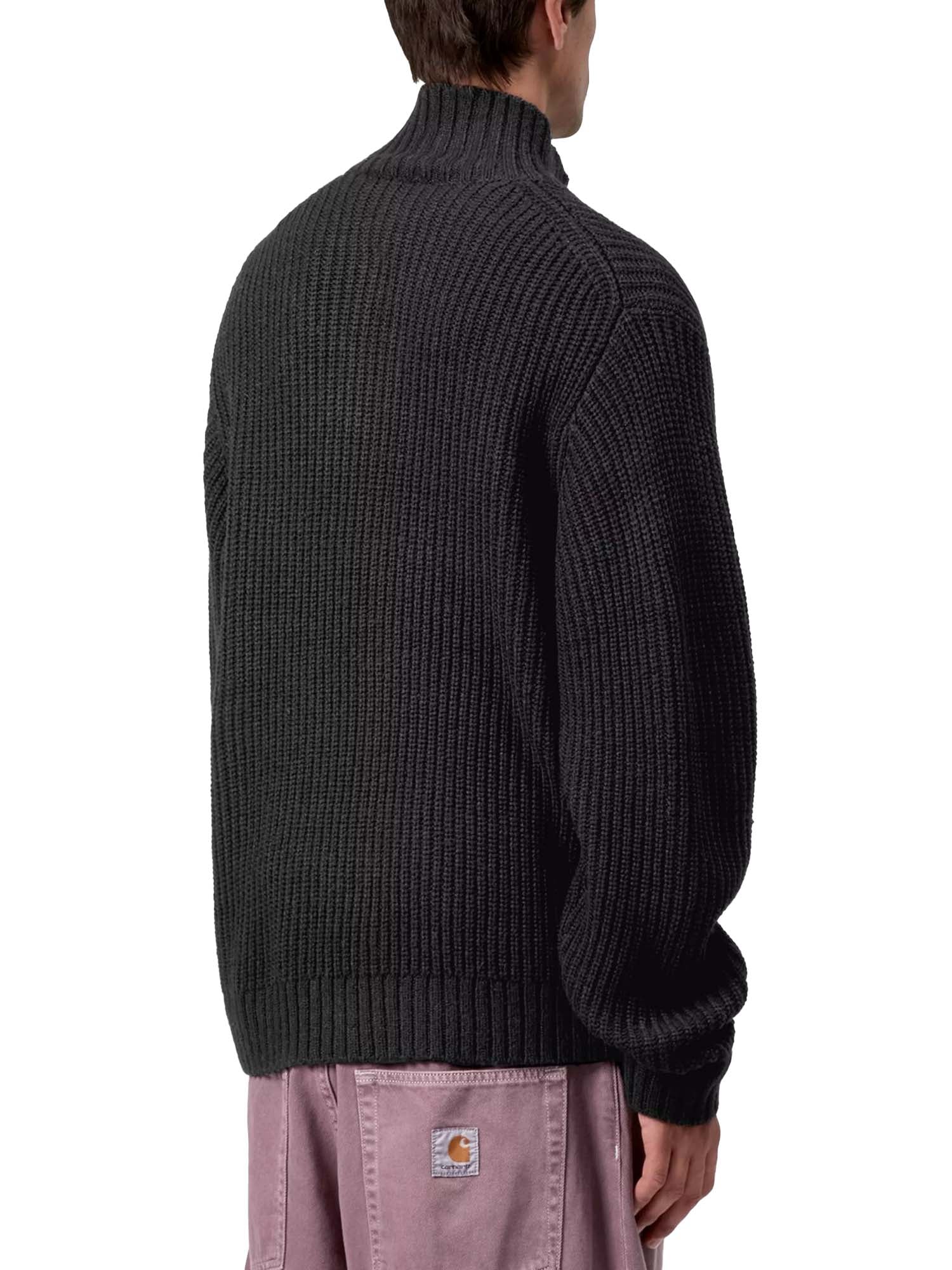 Carhartt Wip Detroit Half Zip Sweater Nero