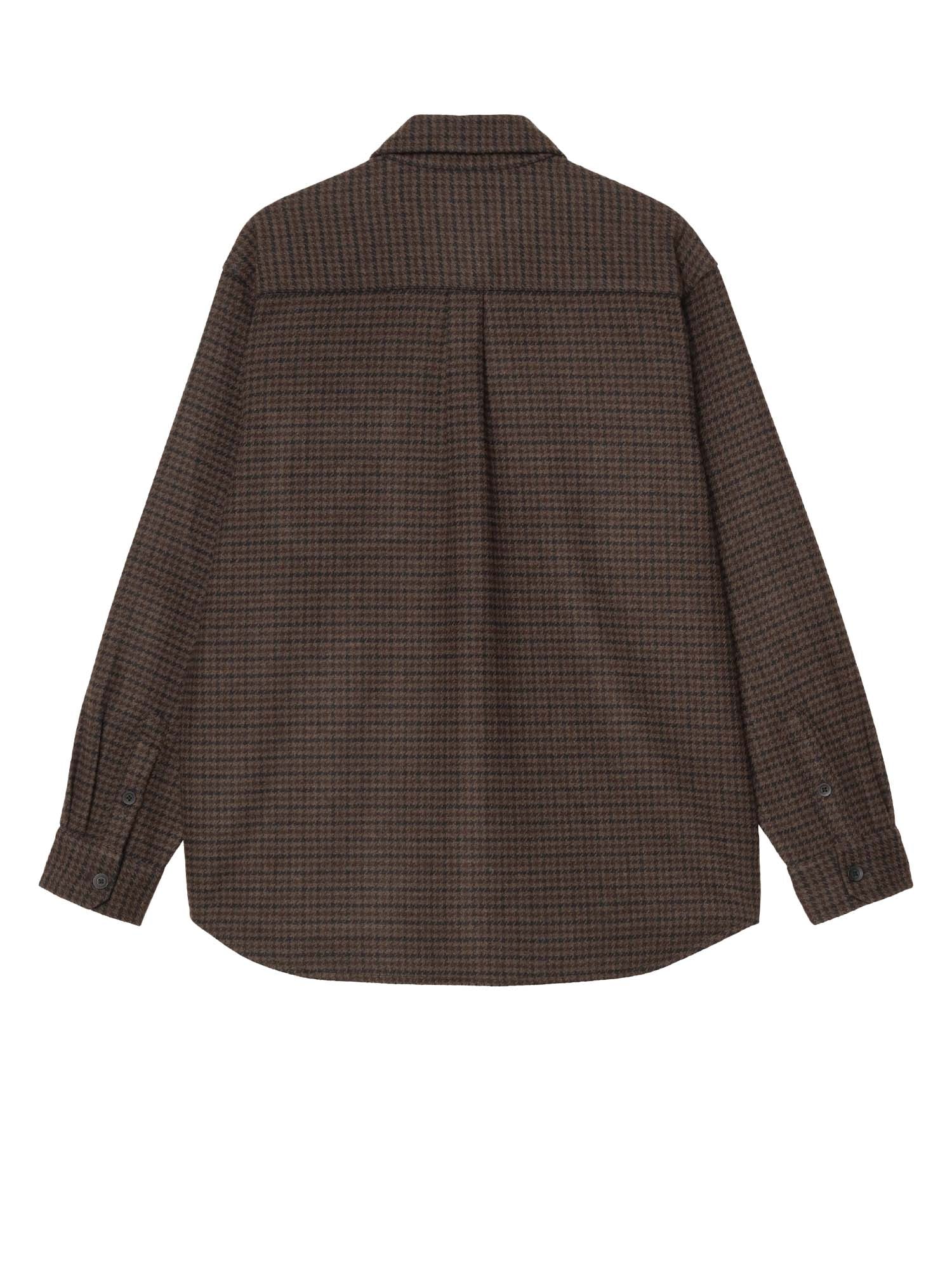 Carhartt Wip L/S Lowis Shirt Marrone