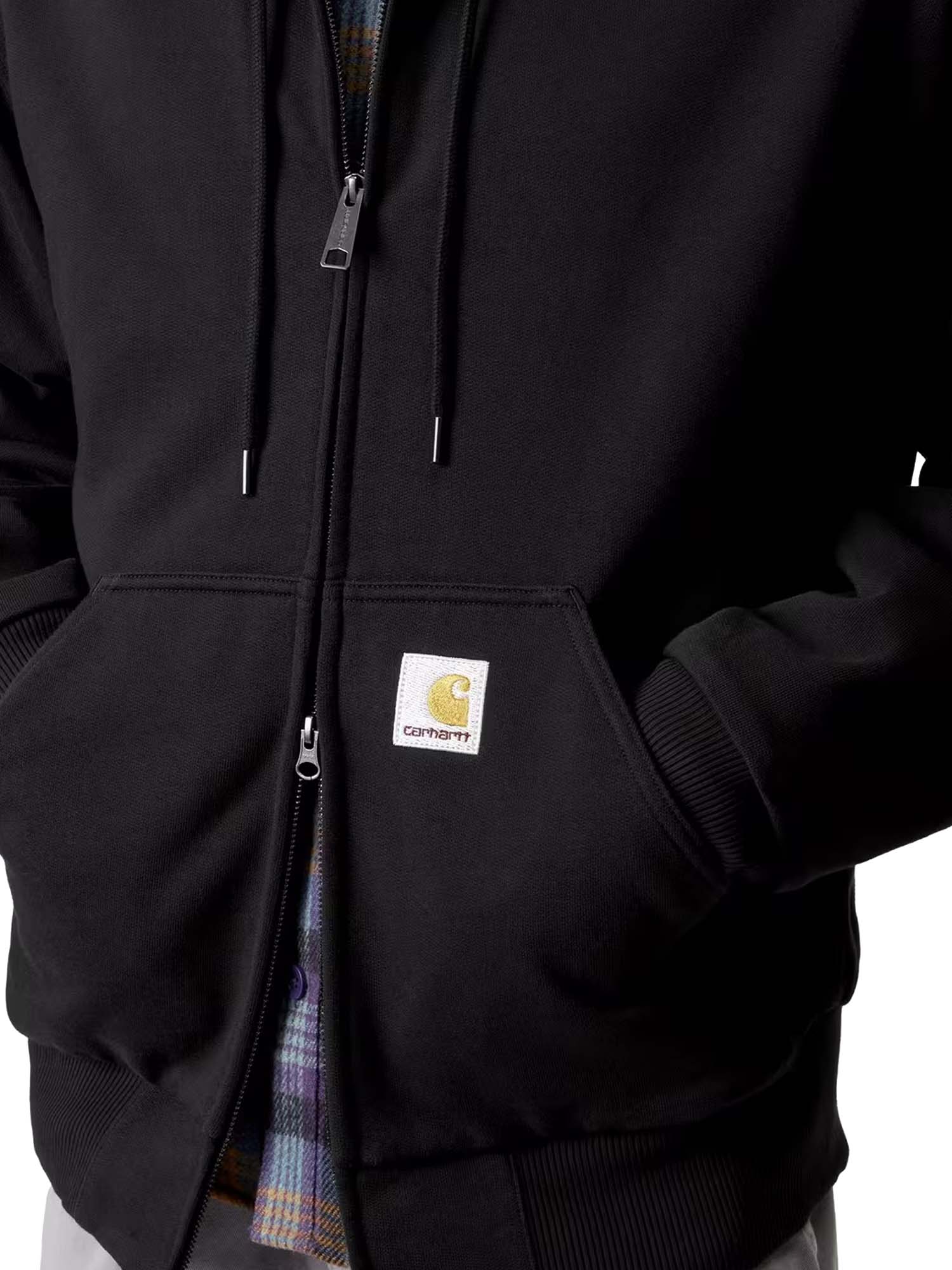 Carhartt Wip Active Sweat Jacket Nero