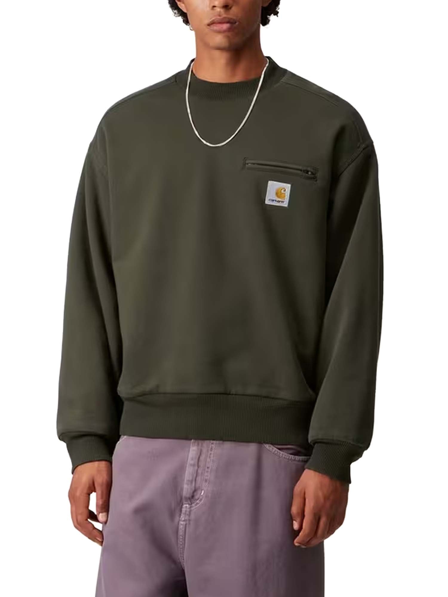 Carhartt Wip Detroit Sweatshirt Verde