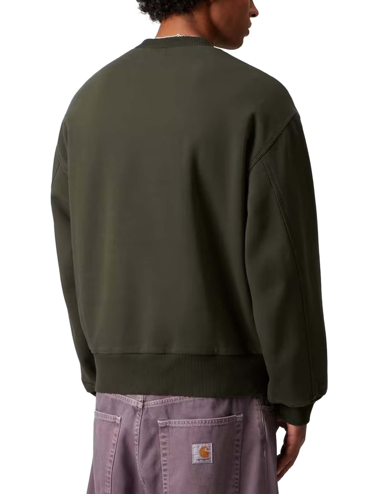 Carhartt Wip Detroit Sweatshirt Verde