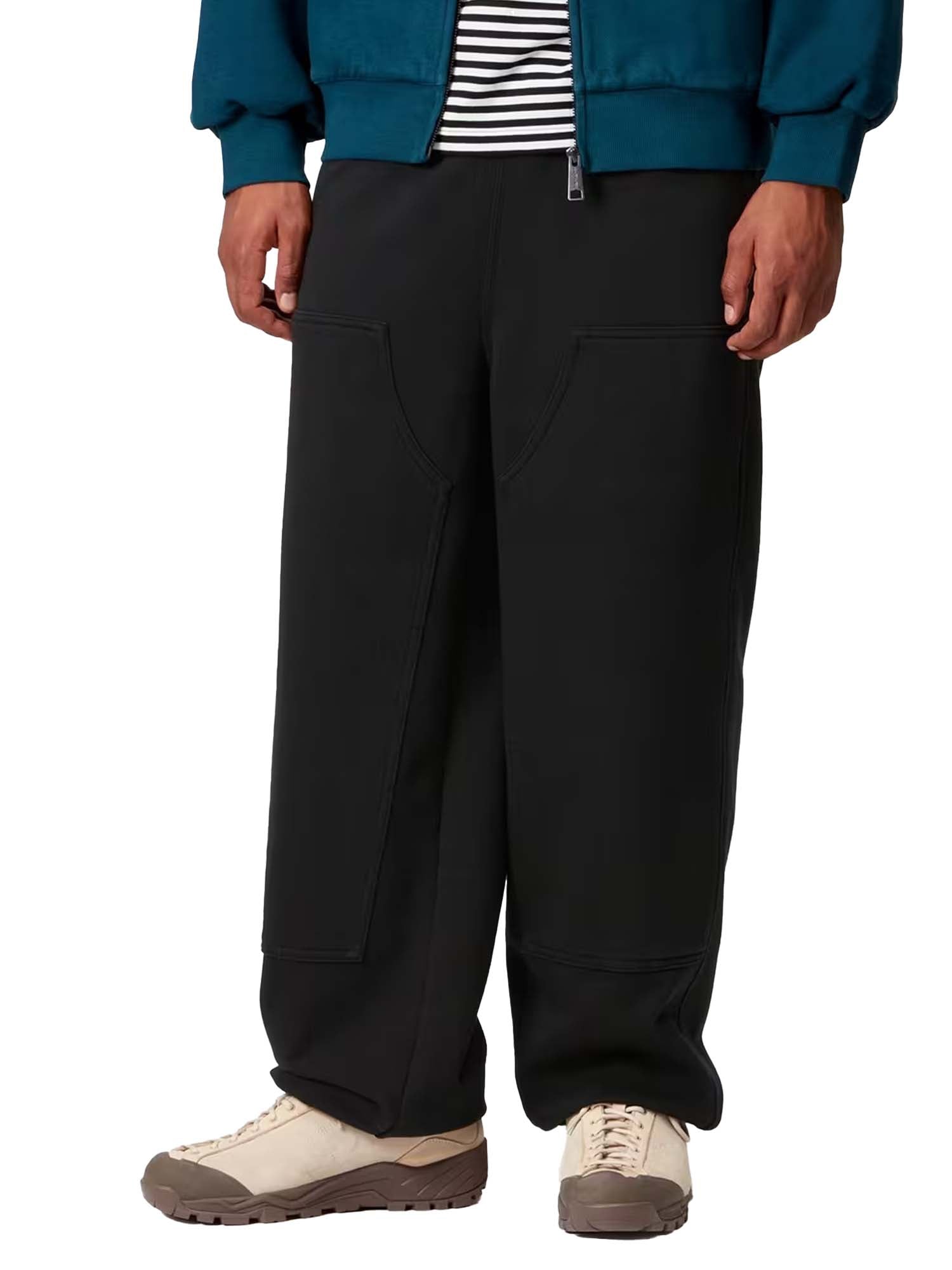 Carhartt Wip Double Knee Sweat Pant Nero